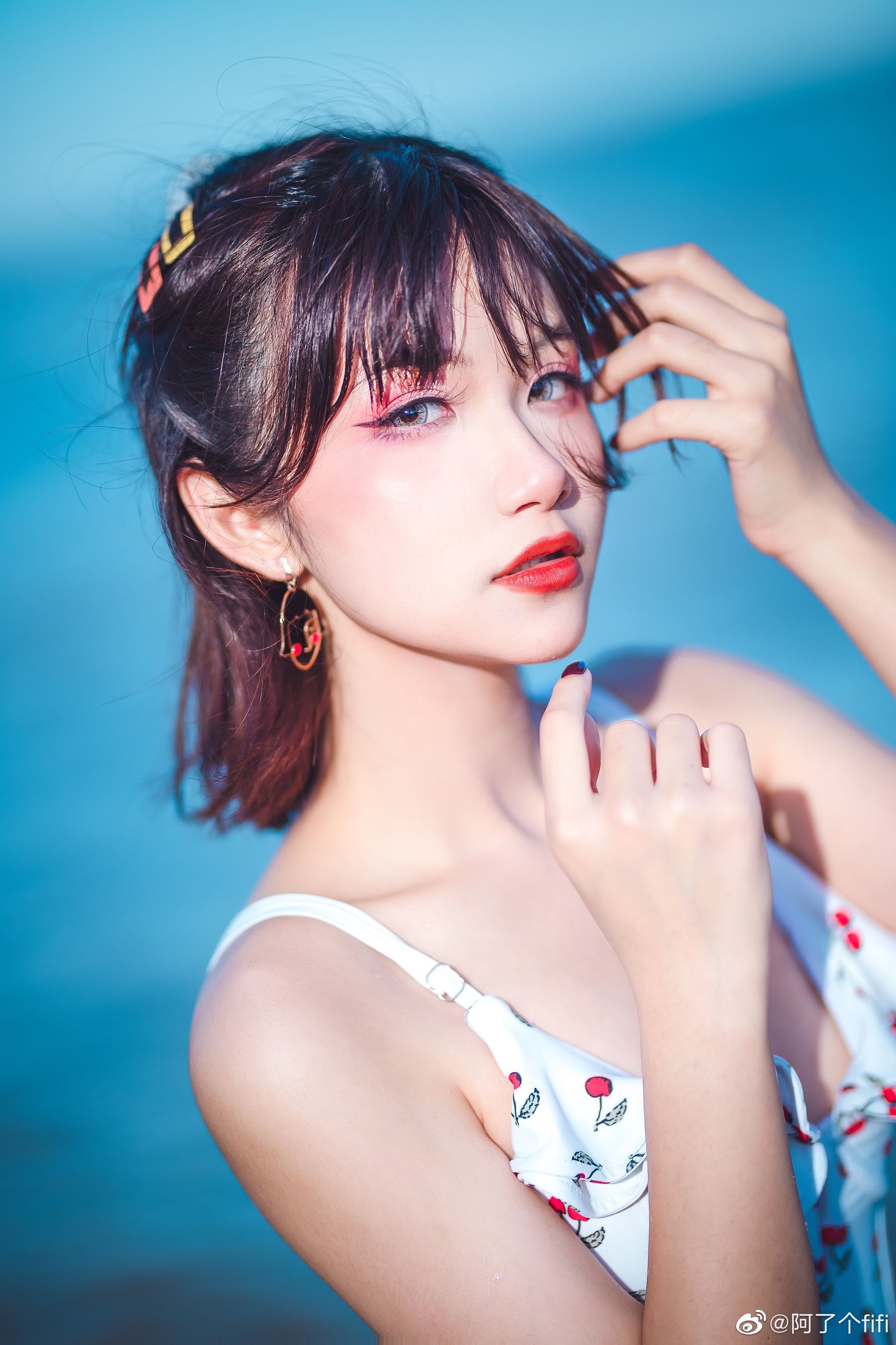 动漫博主阿了个fifi – 夏天泳装 Cosplay-第2张