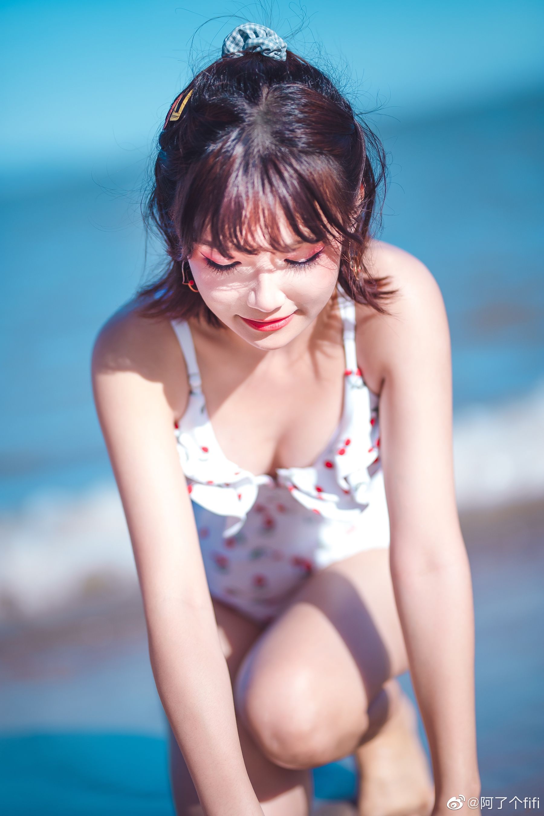 动漫博主阿了个fifi – 夏天泳装 Cosplay-第3张