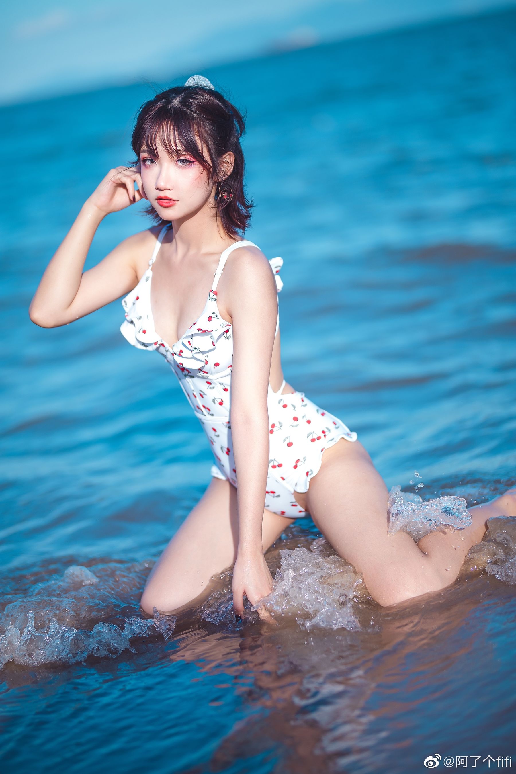 动漫博主阿了个fifi – 夏天泳装 Cosplay-第5张