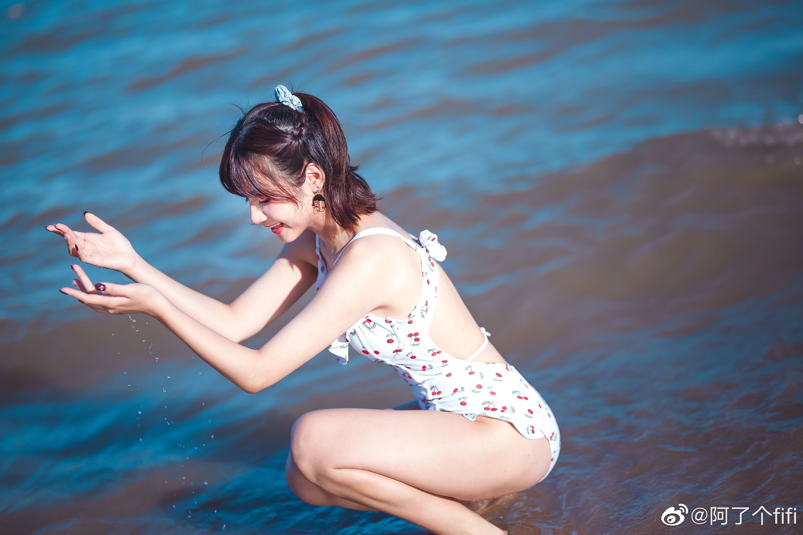 动漫博主阿了个fifi – 夏天泳装 Cosplay-第13张