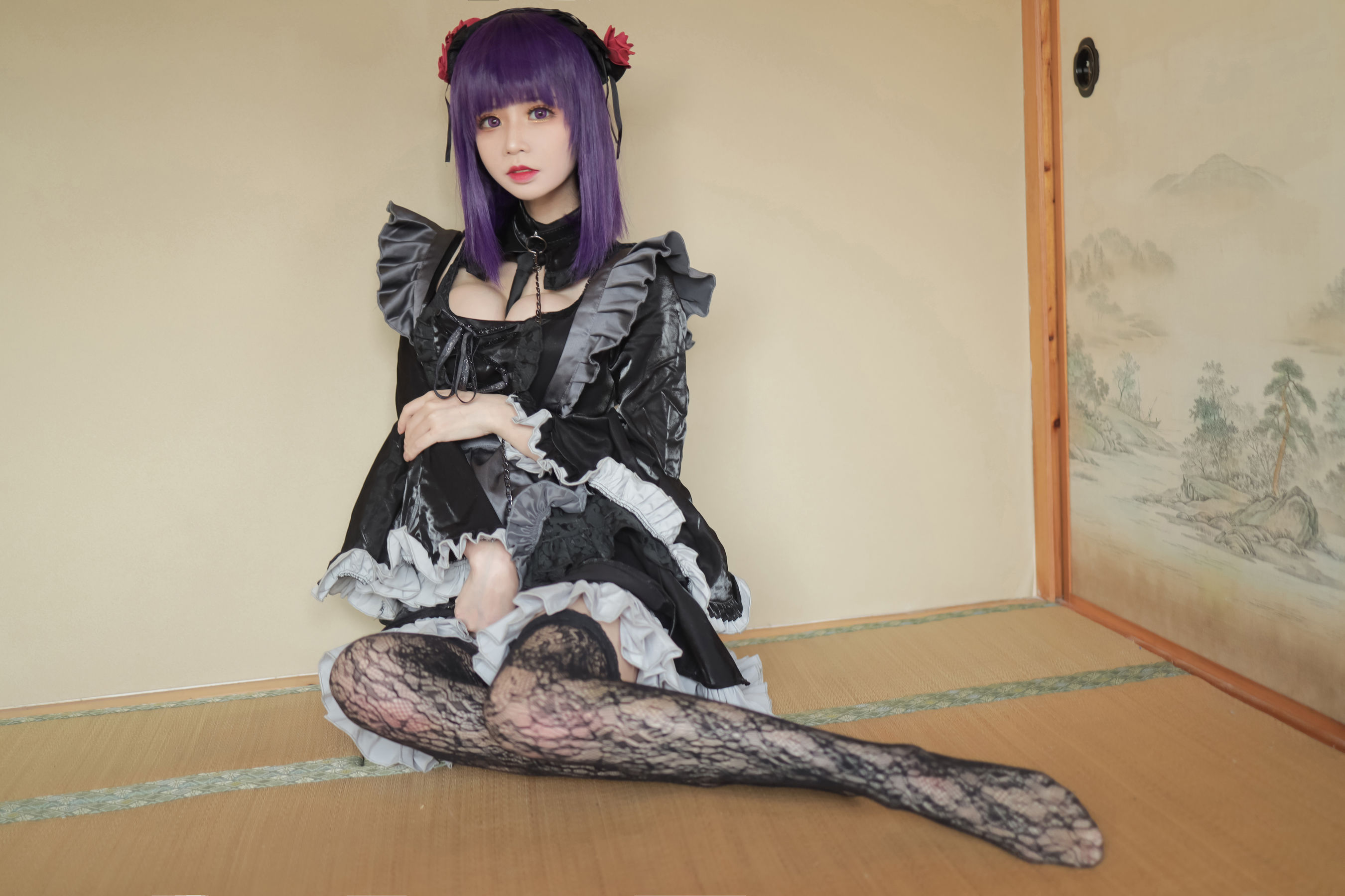 动漫博主爱老师_PhD – 喜多川海梦 洛丽塔 Cosplay-第1张