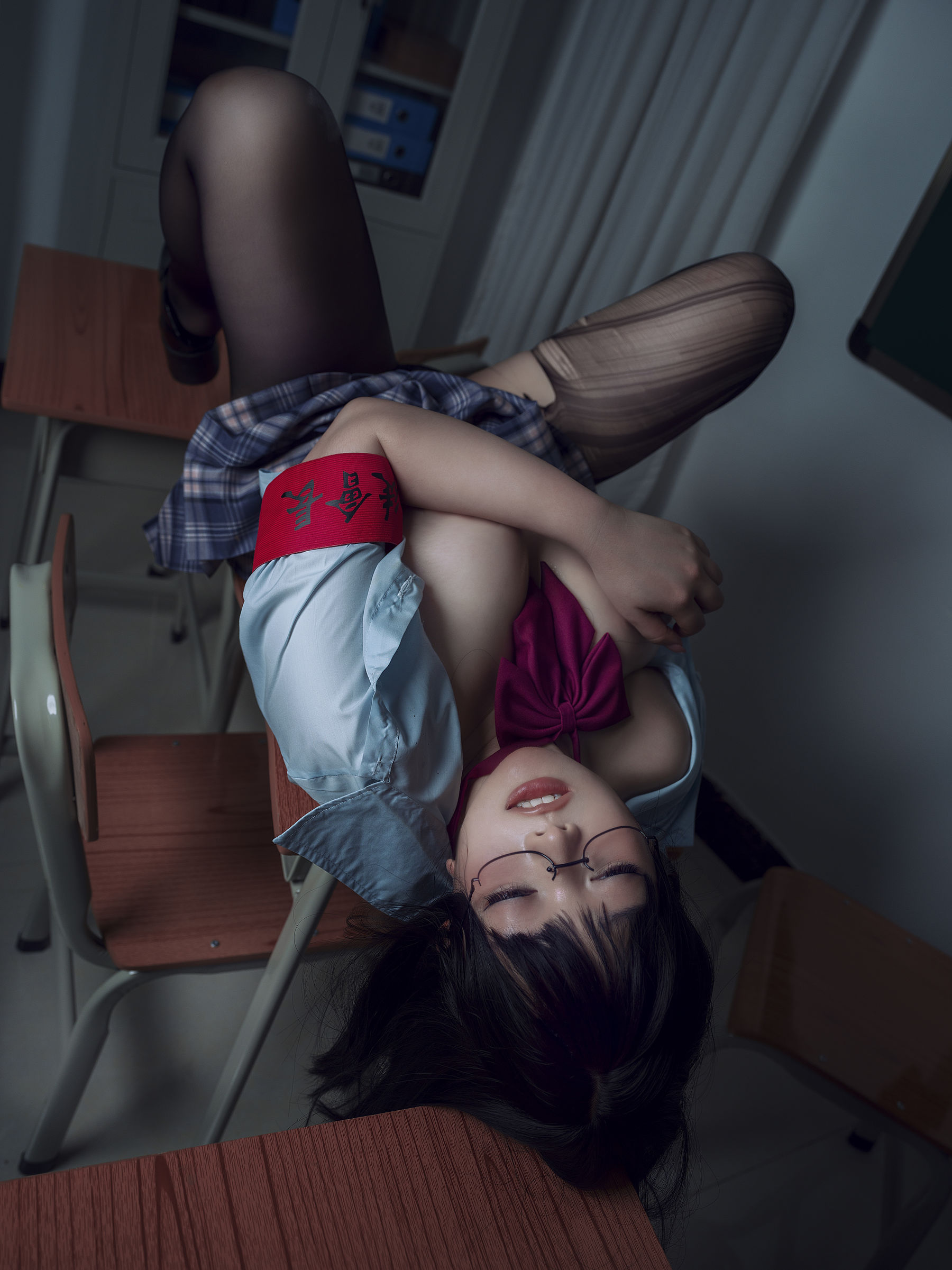 NinJA阿寨寨 – 生徒会长 Cosplay-第5张