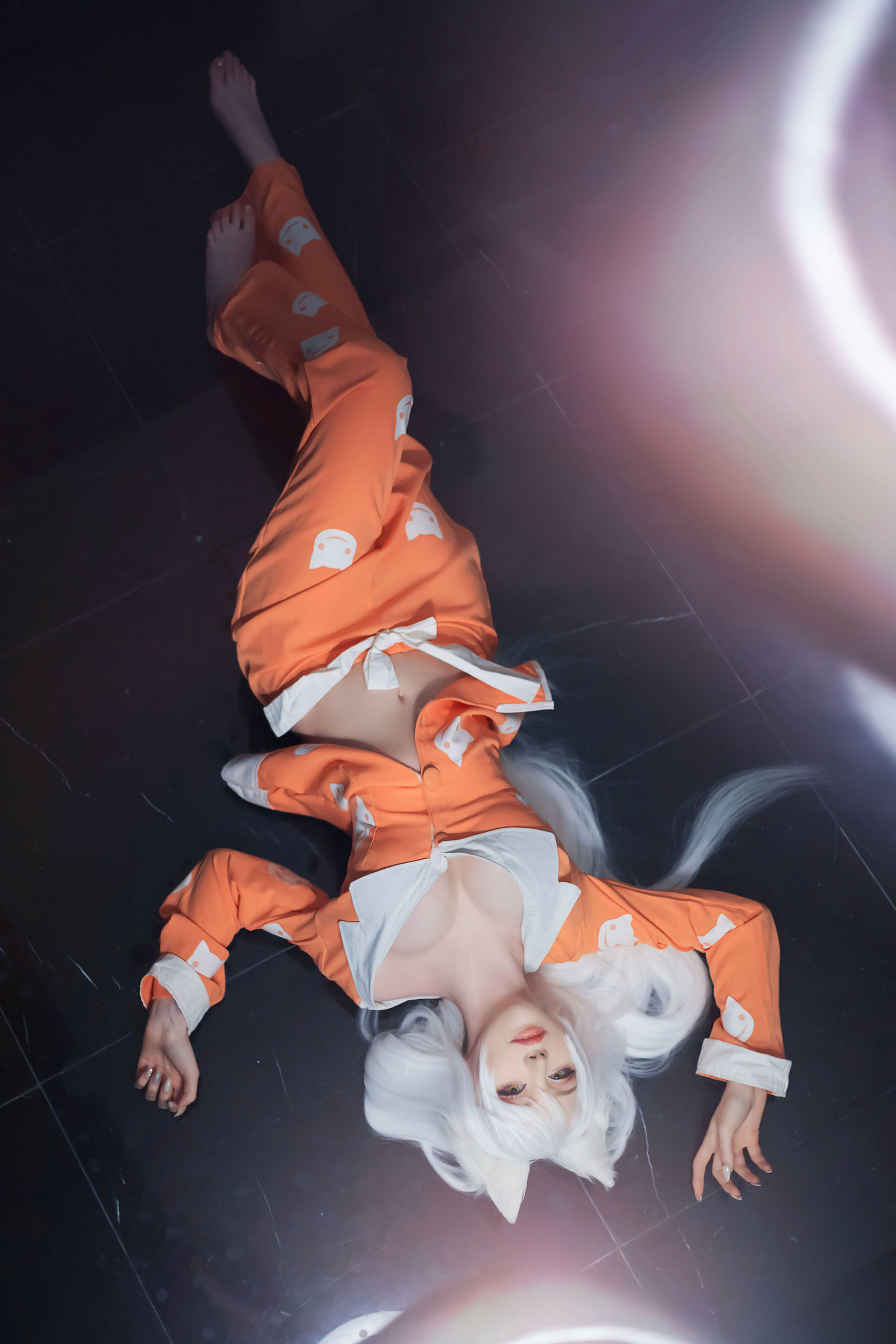 国外美女SayaTheFox – 白毛狐狸 Cosplay-第1张