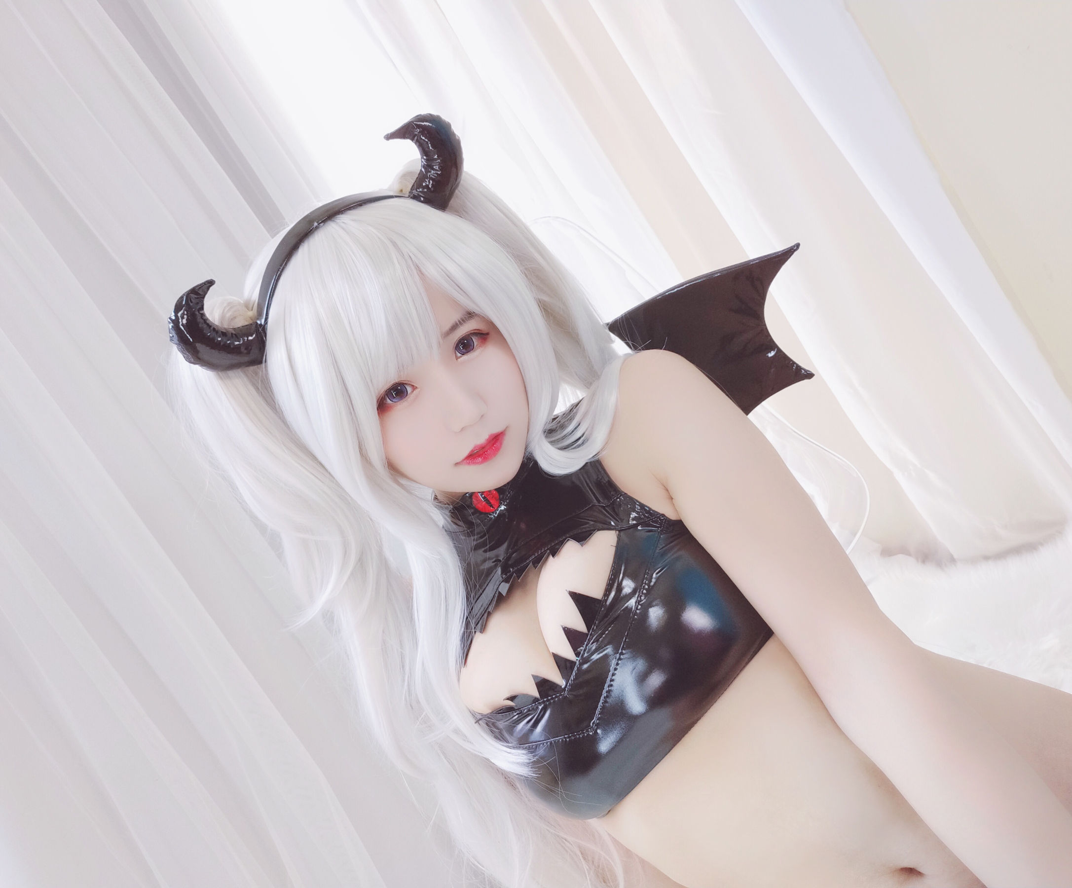 [Cosplay写真] 动漫博主小仓千代w – 魅魔2 Cosplay-第1张