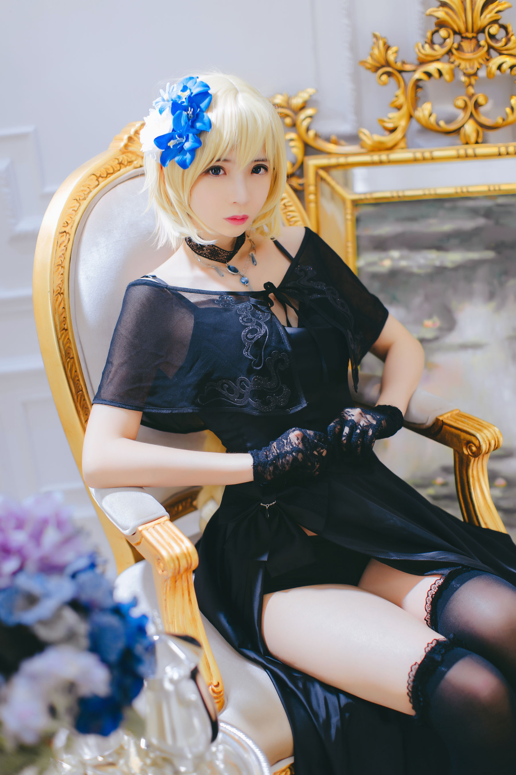 疯猫ss – 贞德礼装 Cosplay-第5张