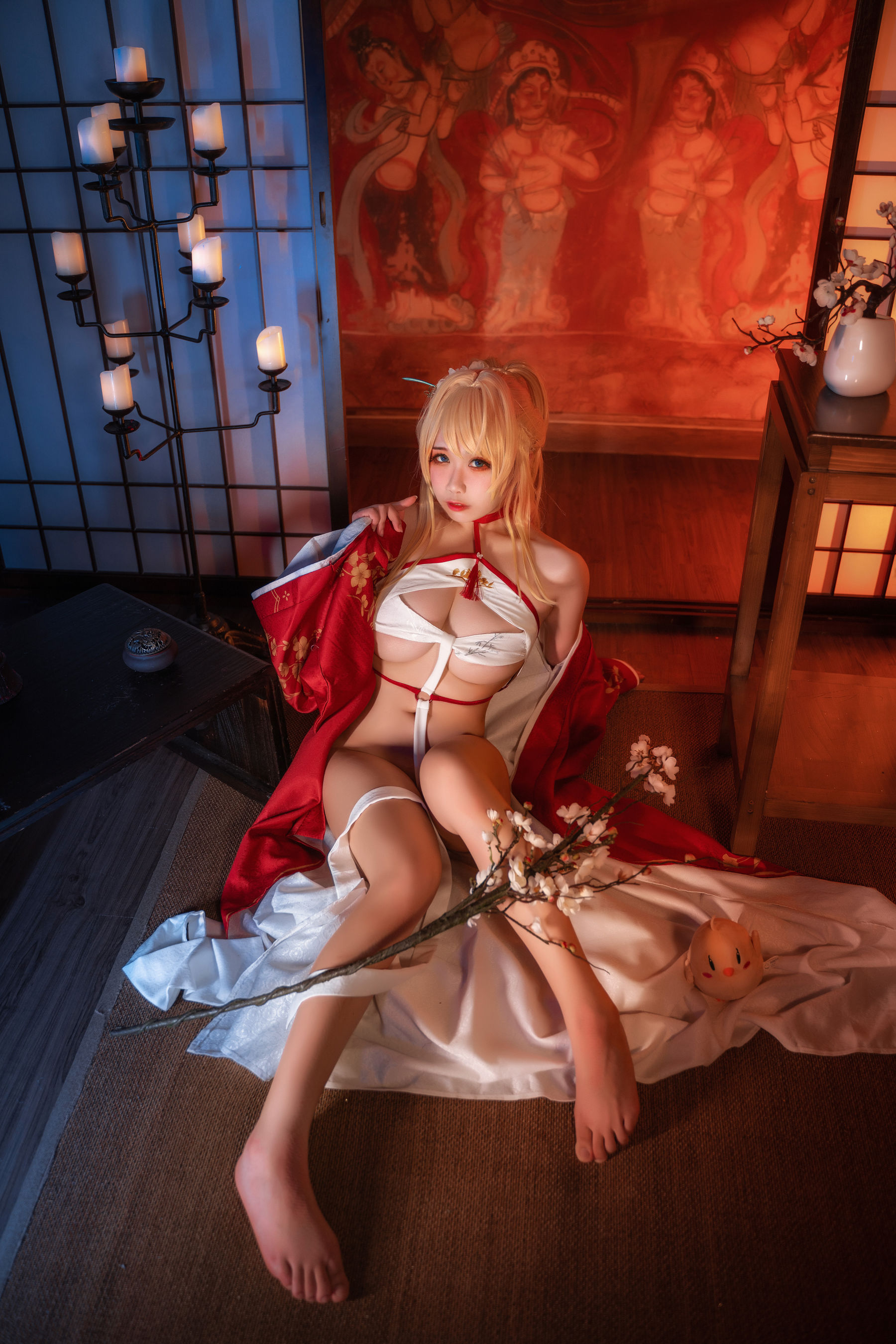 贞子蜜桃 – 碧蓝航线 新春光荣 Cosplay-第1张