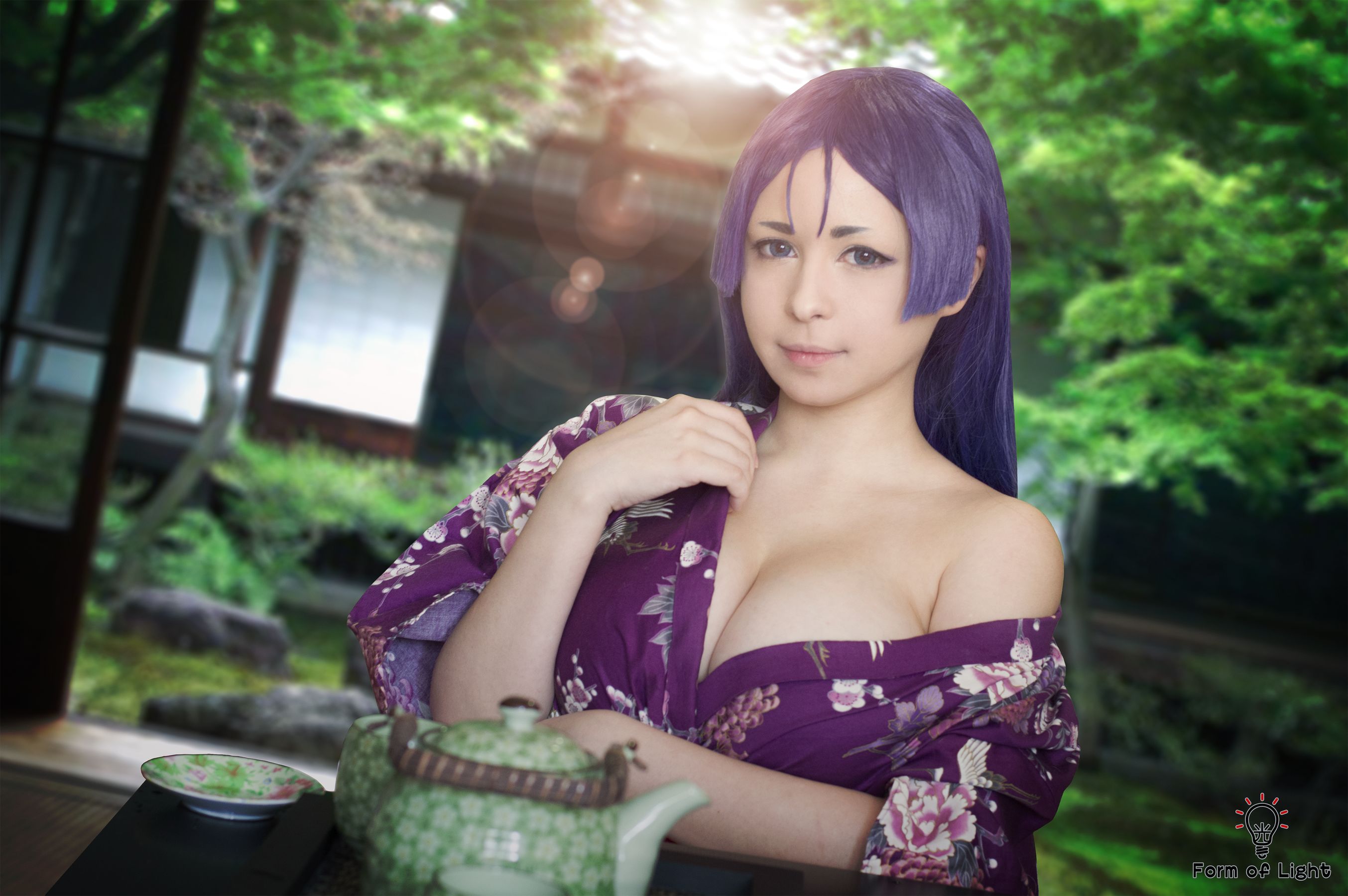 Yoshinobi – Minamoto no Raikou Cosplay-第1张