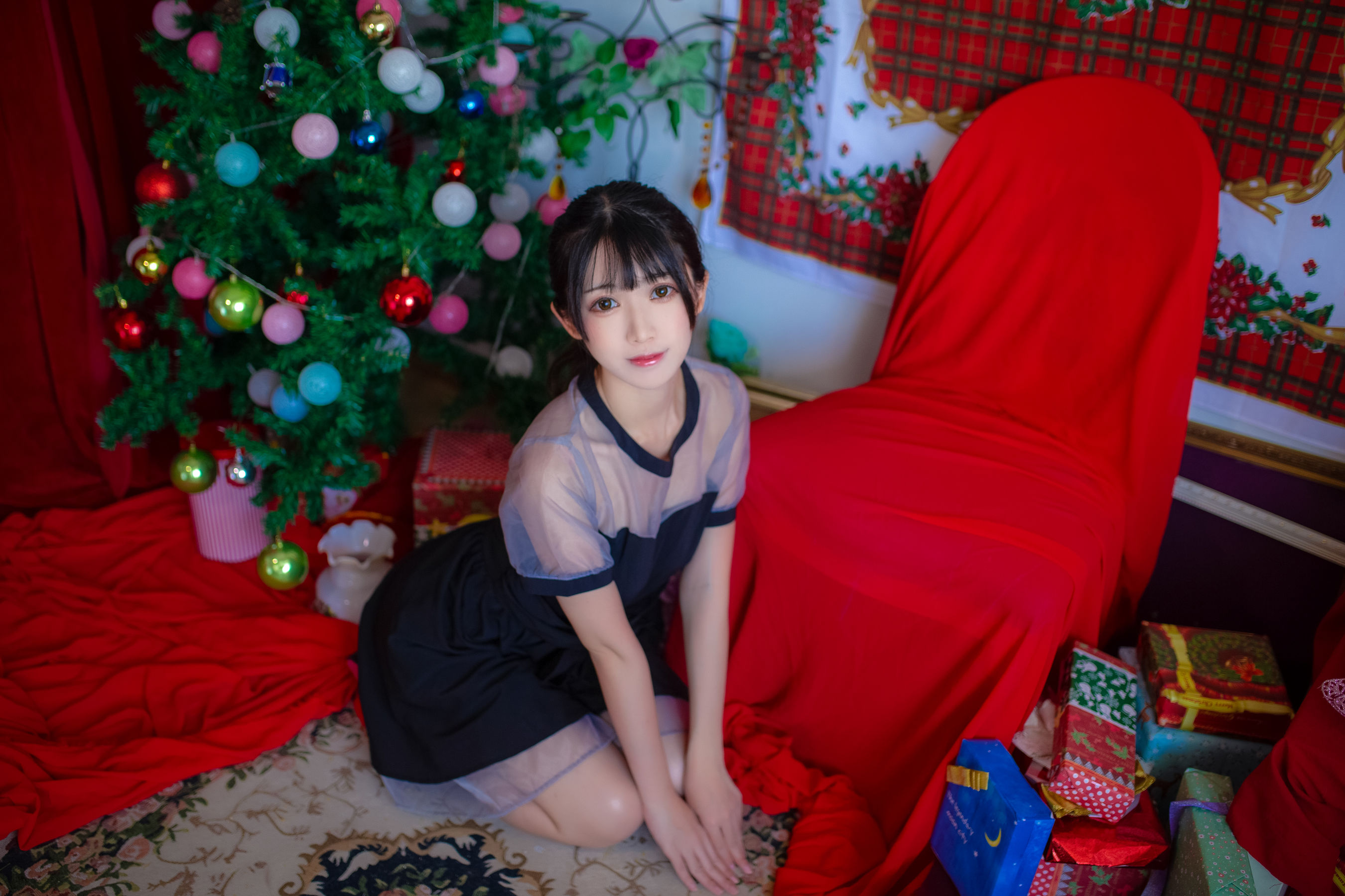 [萝莉COS] 鳗鱼霏儿 – 加藤惠 礼服 Cosplay-第13张