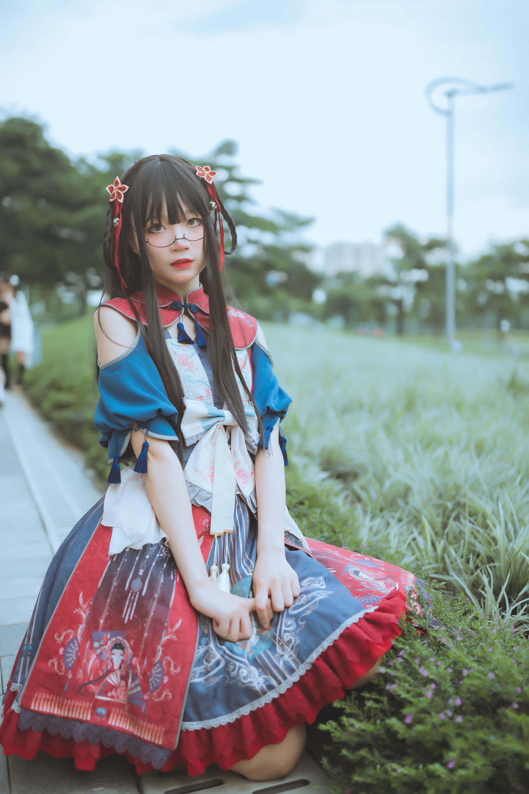清纯少女五更百鬼 – 梨园春秋 Cosplay-第1张