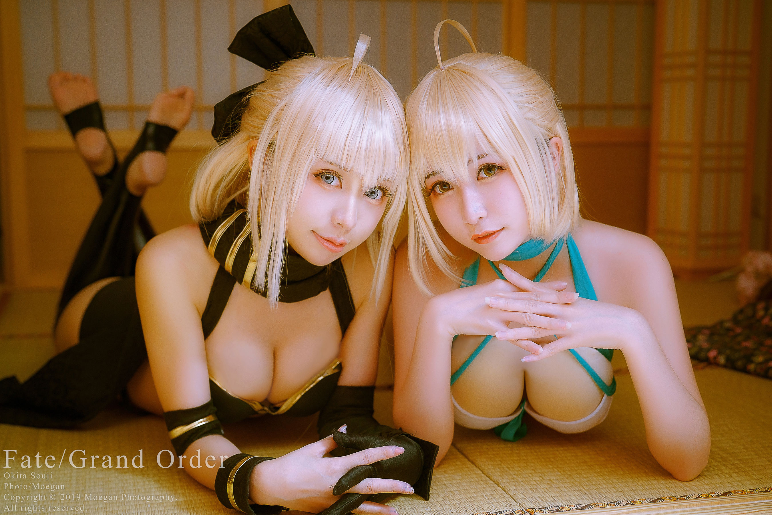[Cosplay写真] Miyana咪呀 – 沖田総司 水着 Cosplay-第4张
