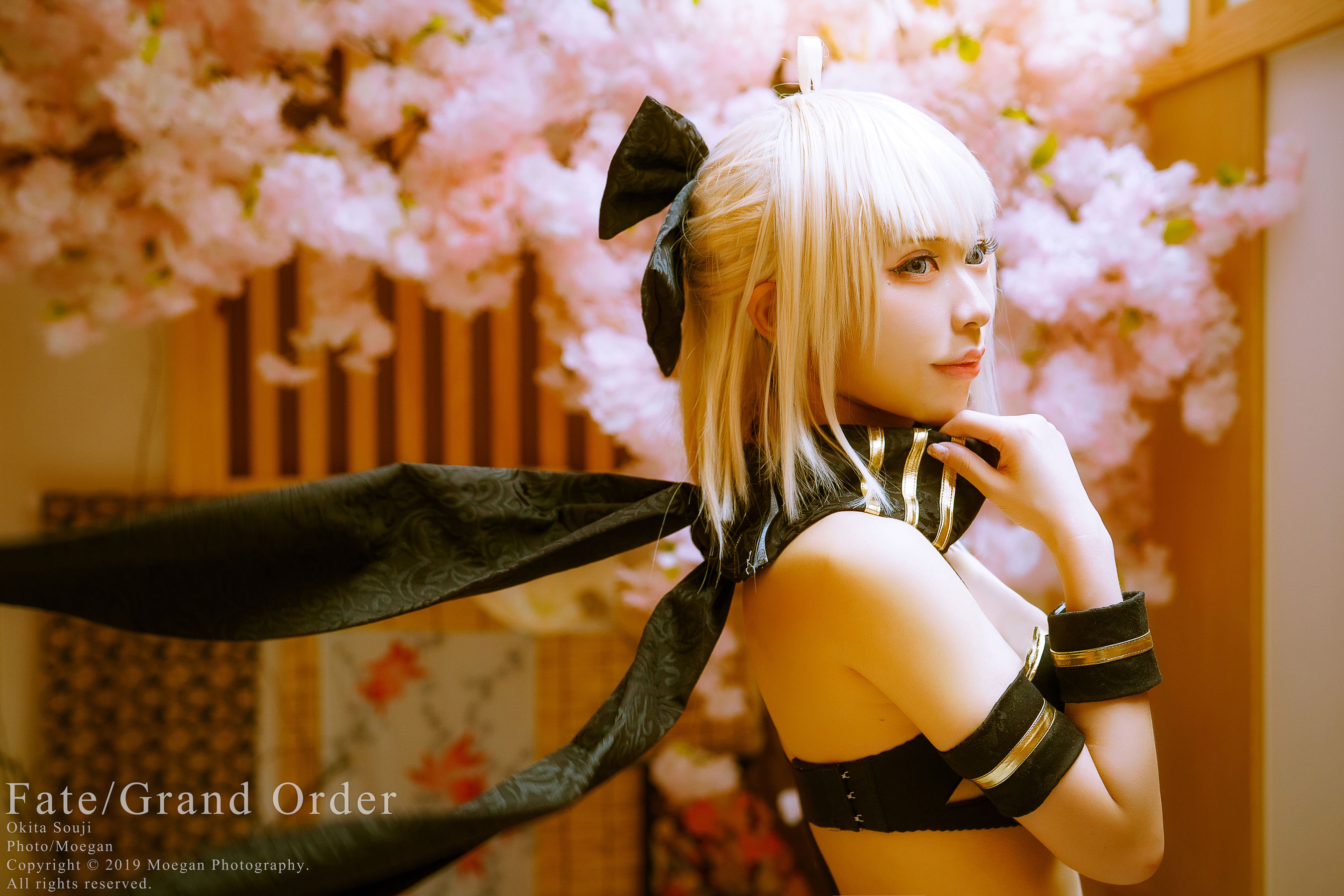[Cosplay写真] Miyana咪呀 – 沖田総司 水着 Cosplay-第6张