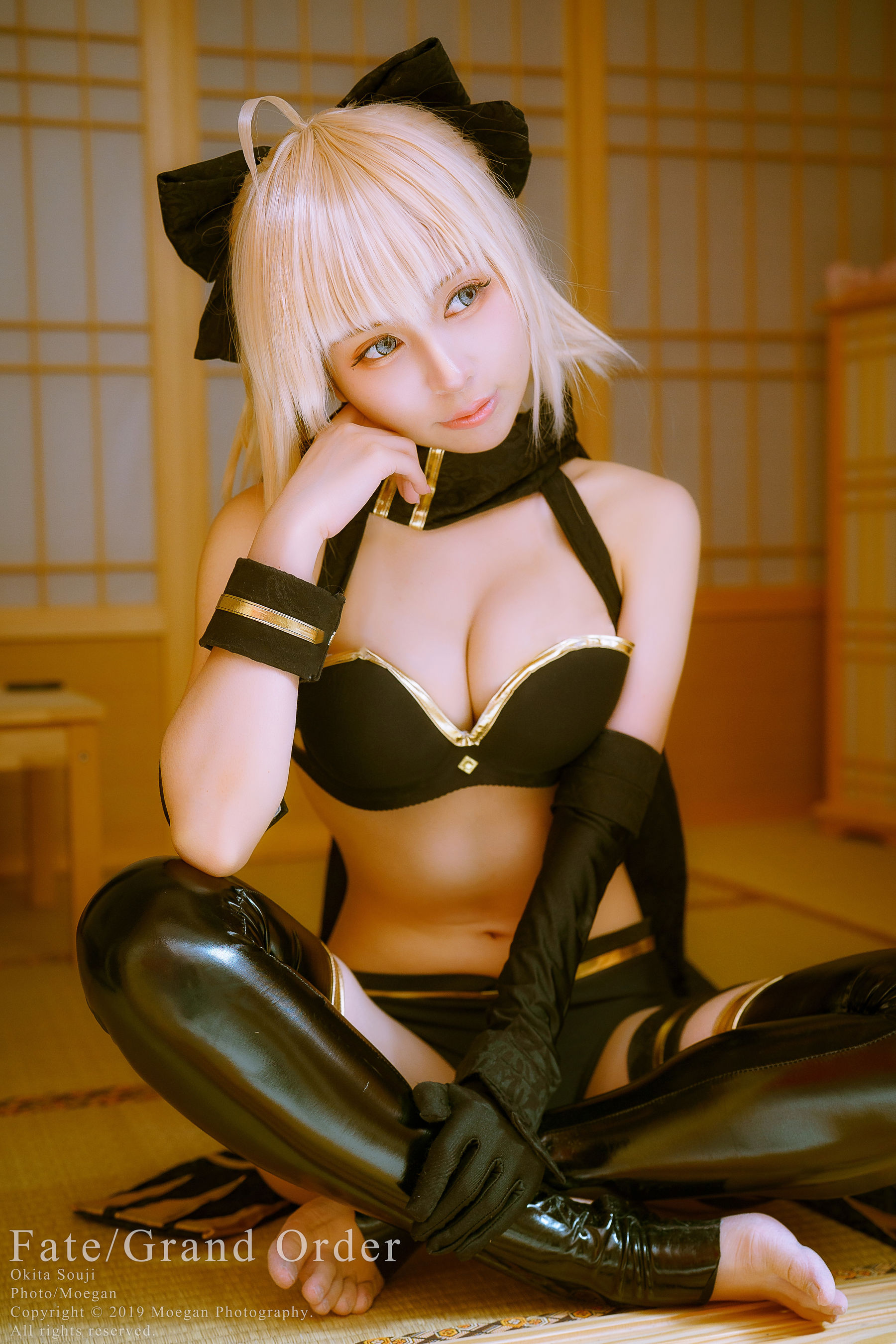 [Cosplay写真] Miyana咪呀 – 沖田総司 水着 Cosplay-第11张