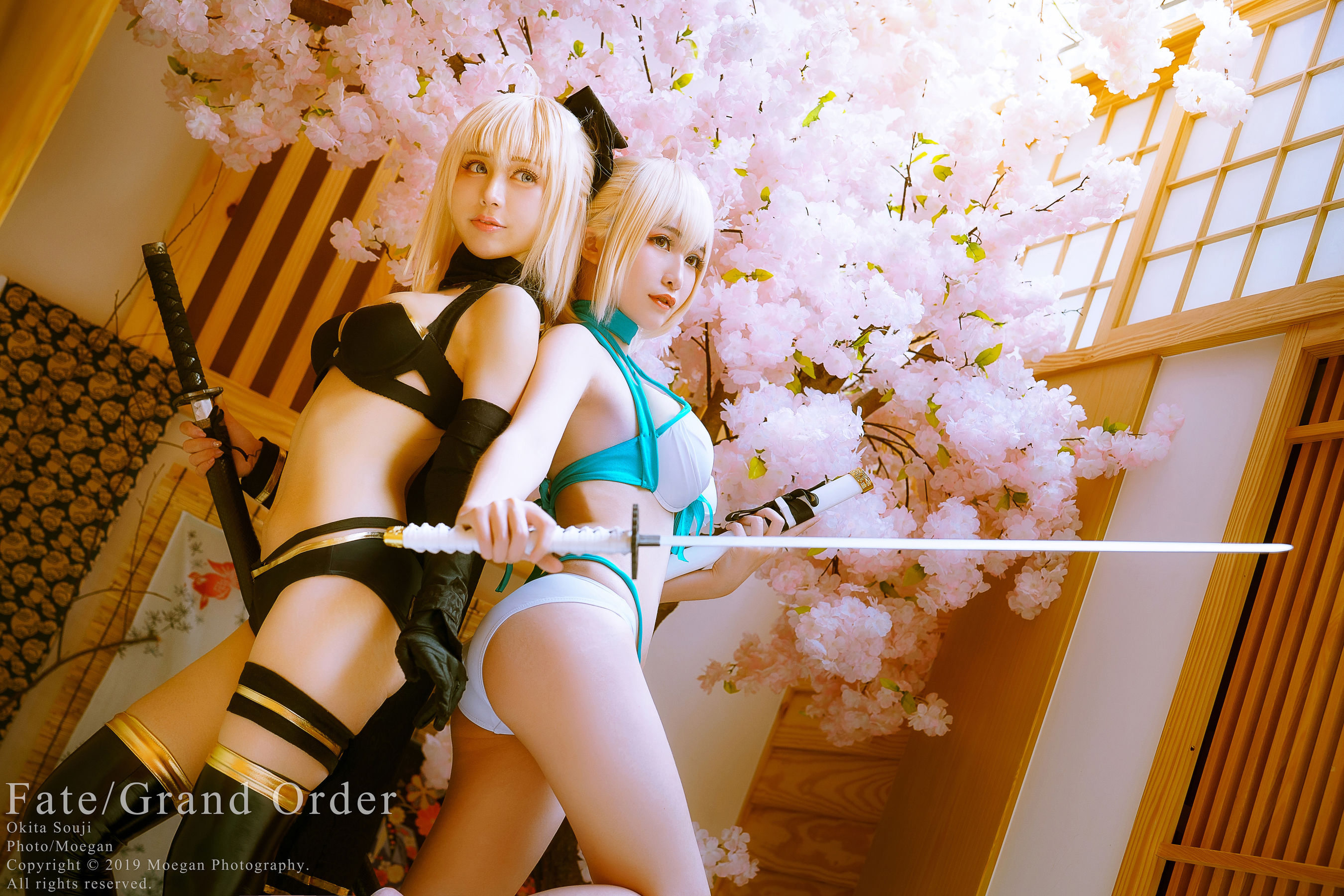 [Cosplay写真] Miyana咪呀 – 沖田総司 水着 Cosplay-第17张