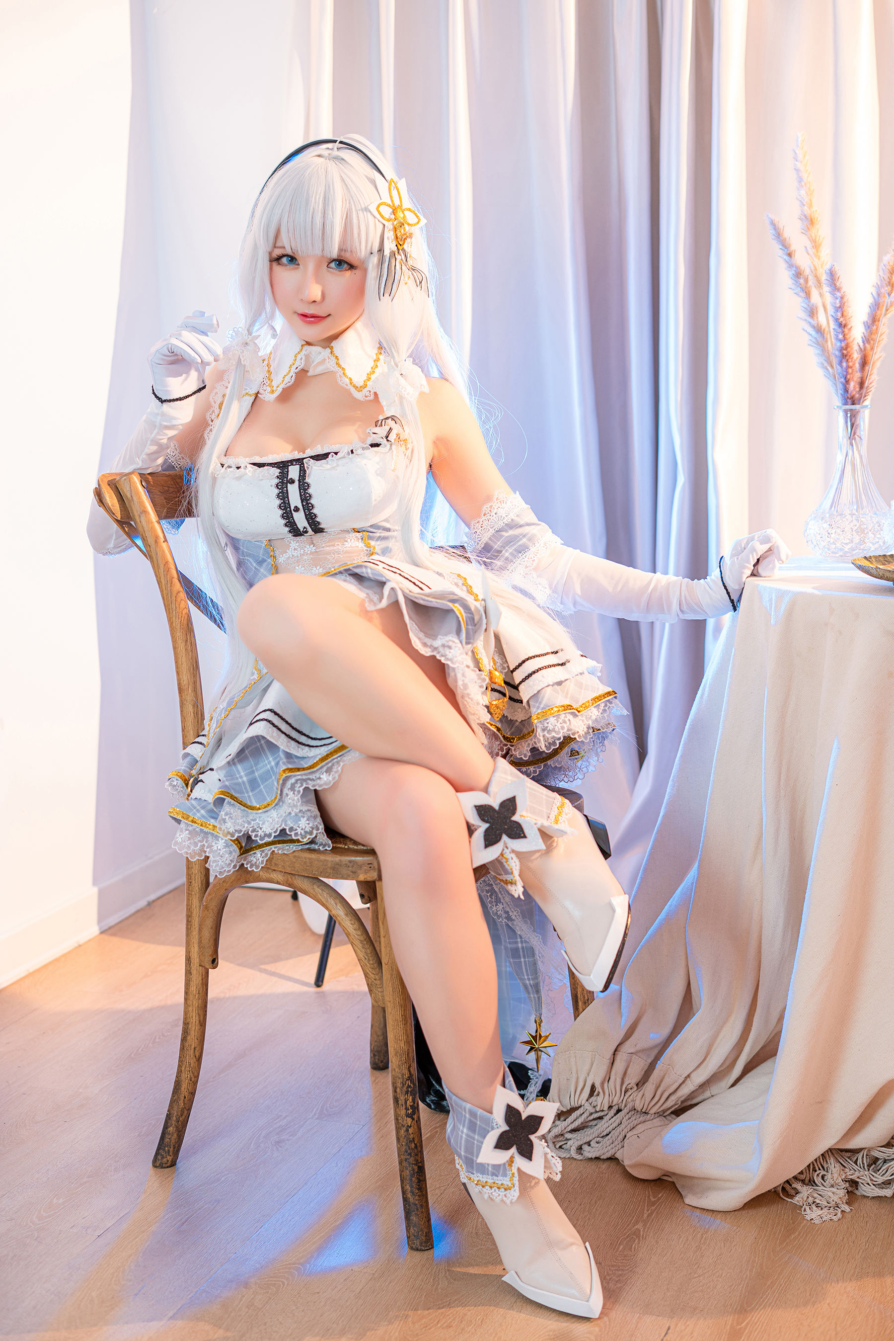 Coser小姐姐星之迟迟 – 流星之愿《光辉》 Cosplay-第18张