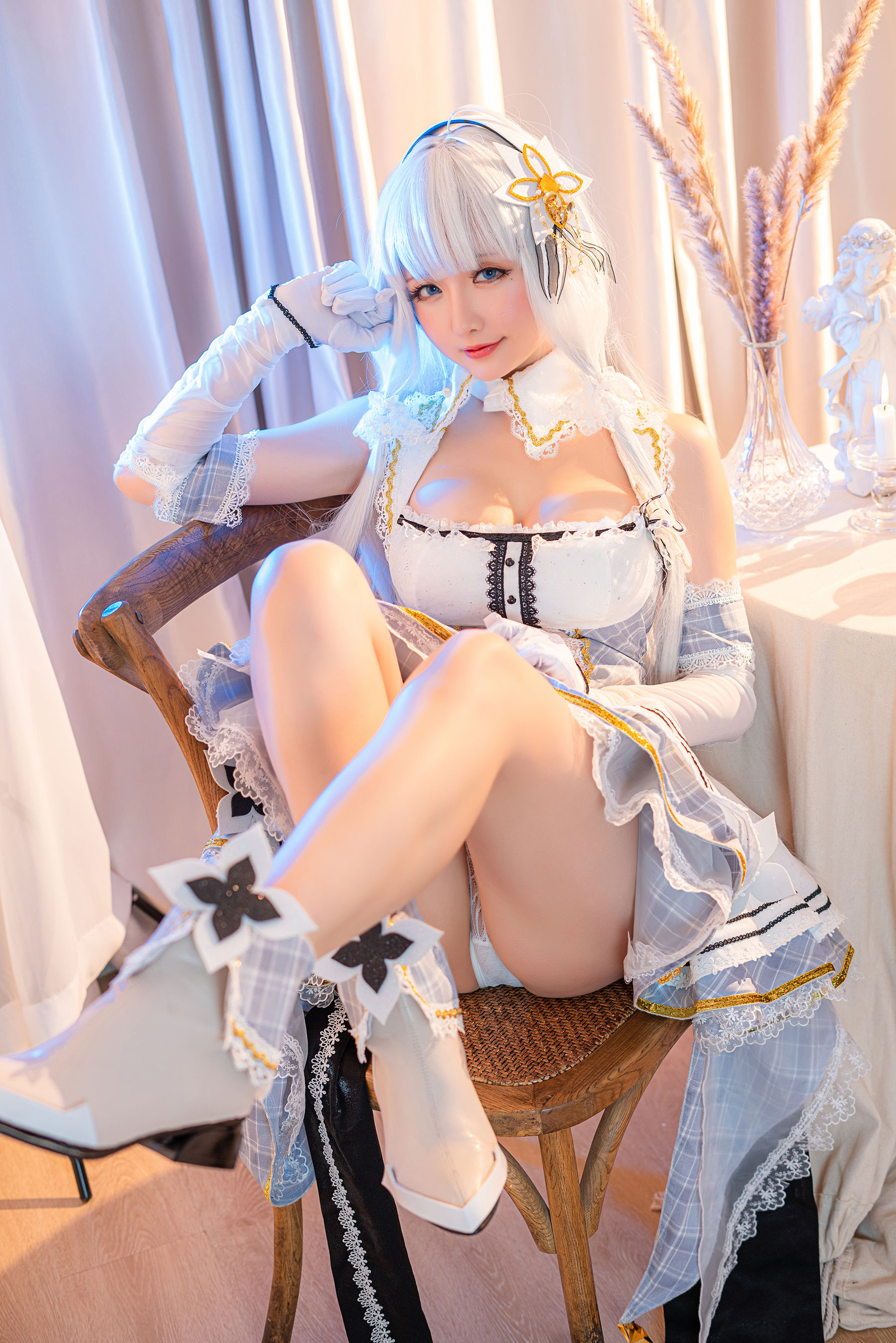 Coser小姐姐星之迟迟 – 流星之愿《光辉》 Cosplay-第20张