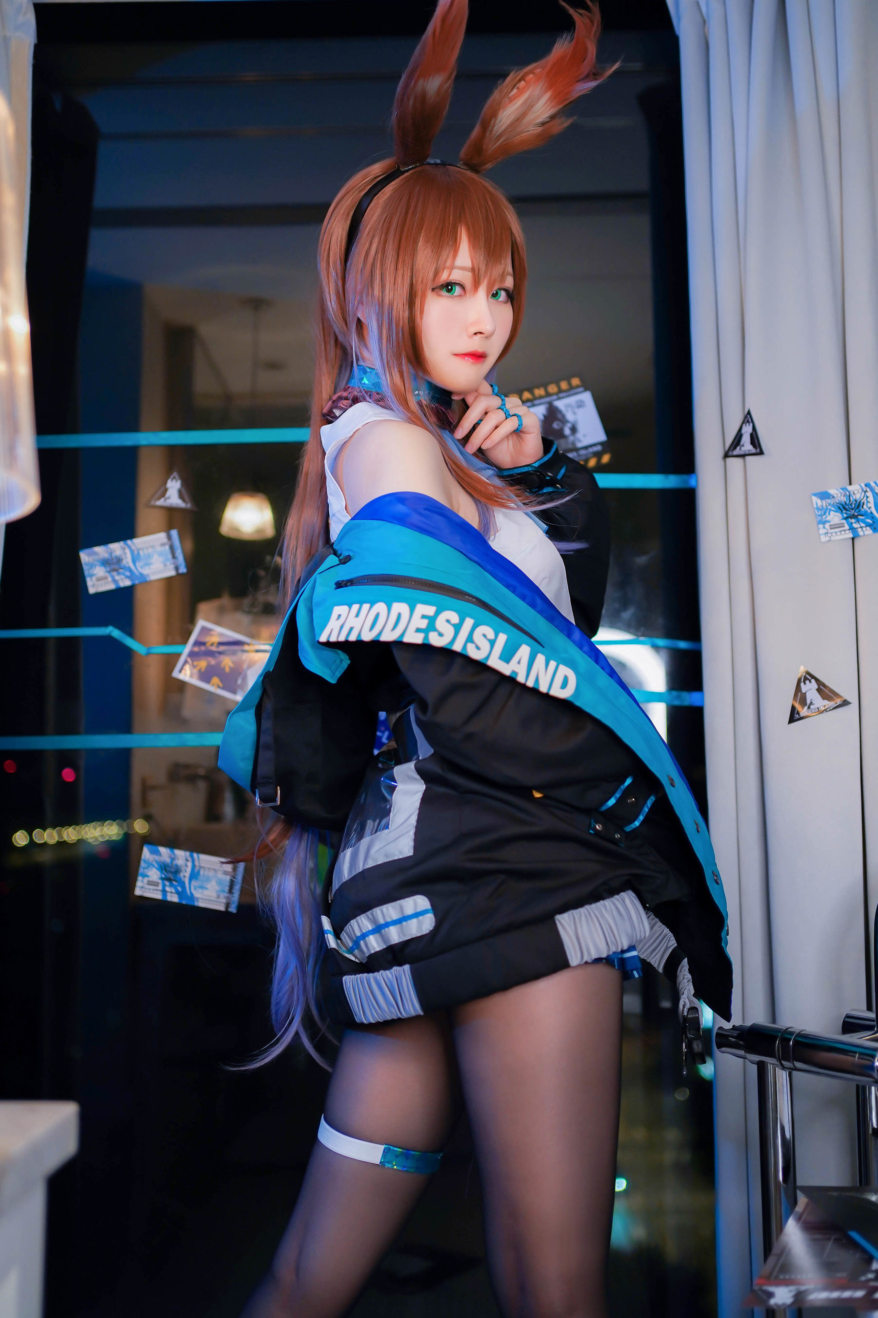 COS妹子Arty亞緹 – 黑丝兔女郎 Cosplay-第1张