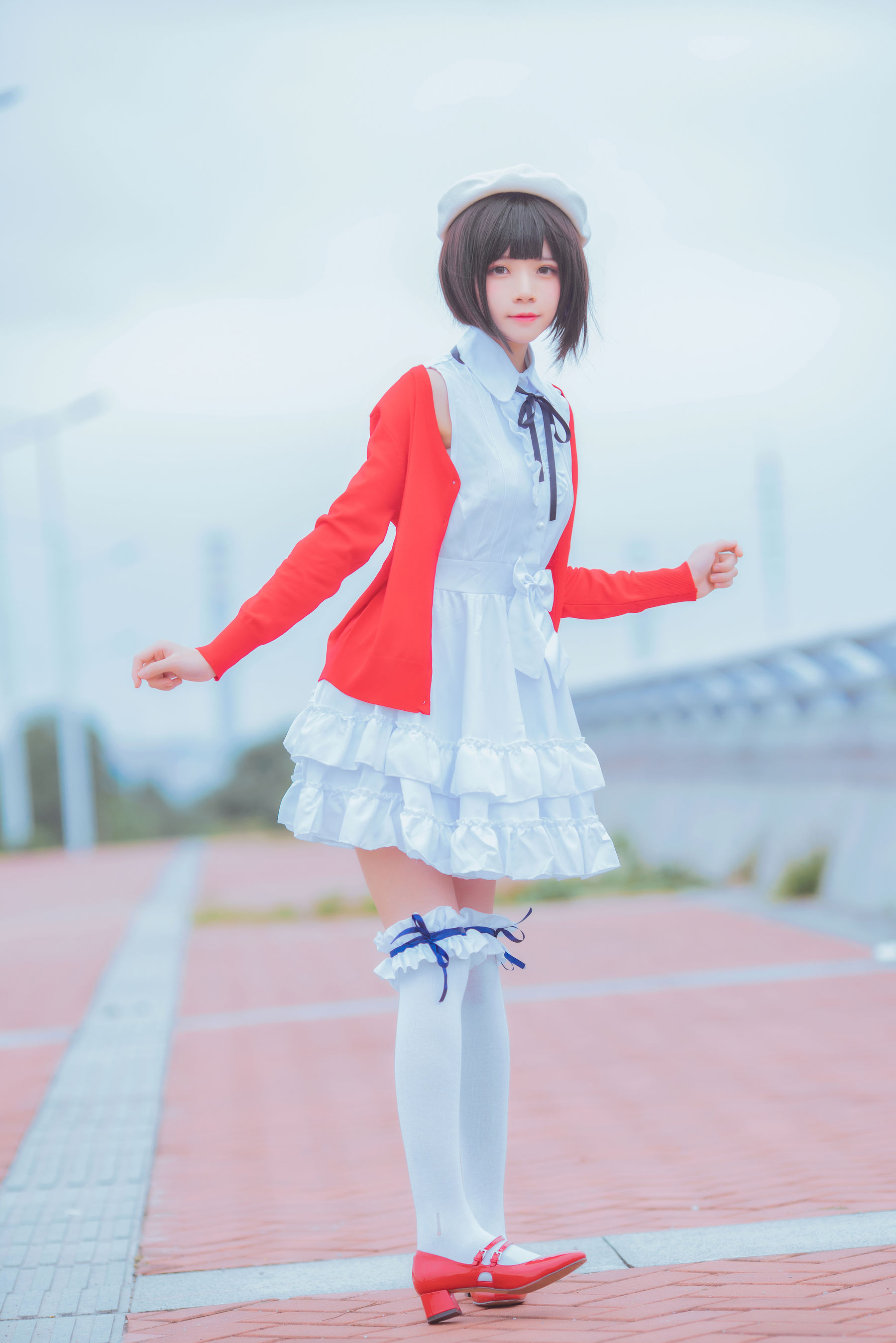 [萝莉COS] 桜桃喵《(加藤惠)常服》 Cosplay-第33张