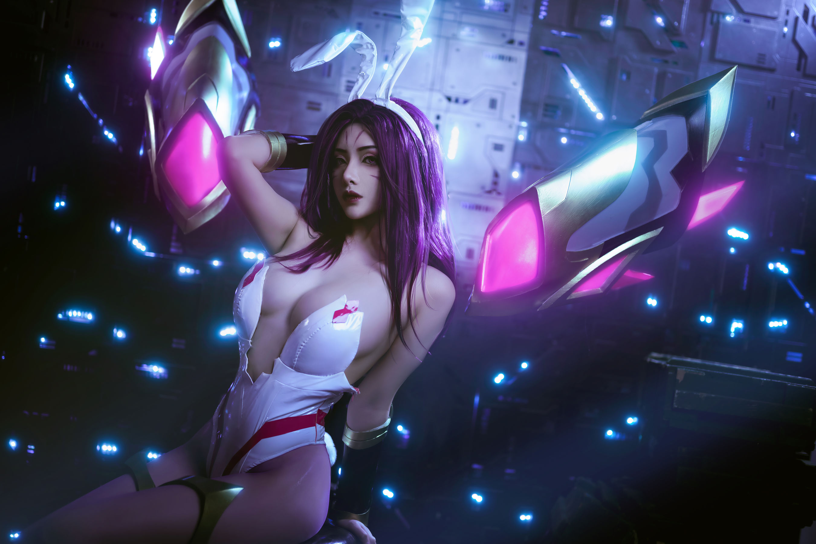 动漫博主雯妹 – 卡莎 Cosplay-第1张