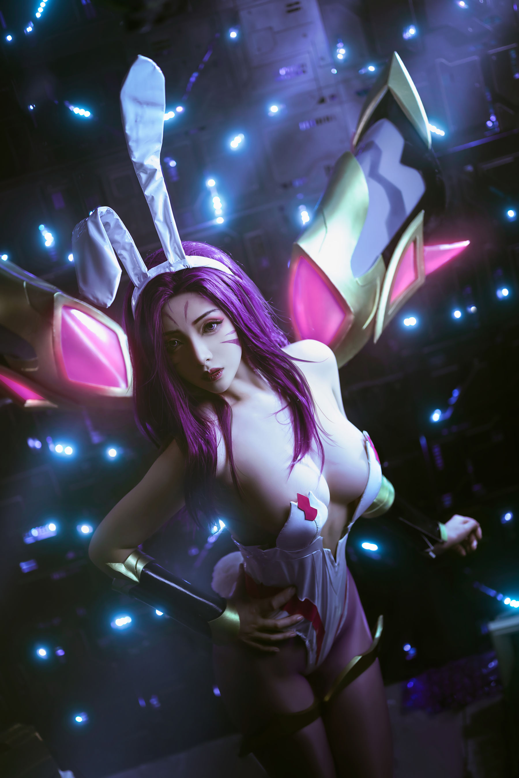 动漫博主雯妹 – 卡莎 Cosplay-第3张