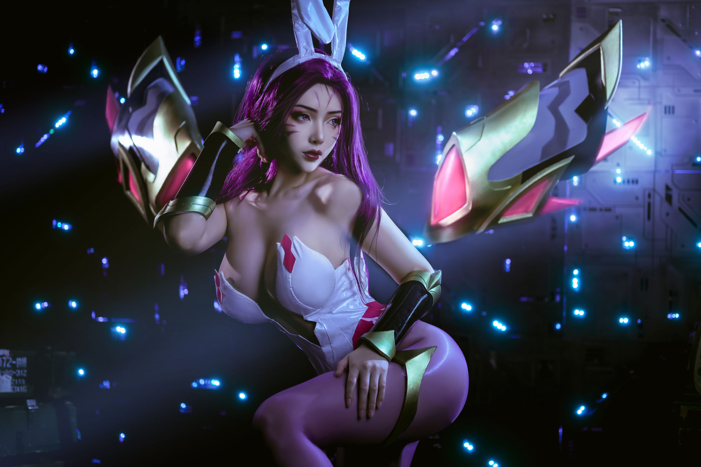 动漫博主雯妹 – 卡莎 Cosplay-第6张