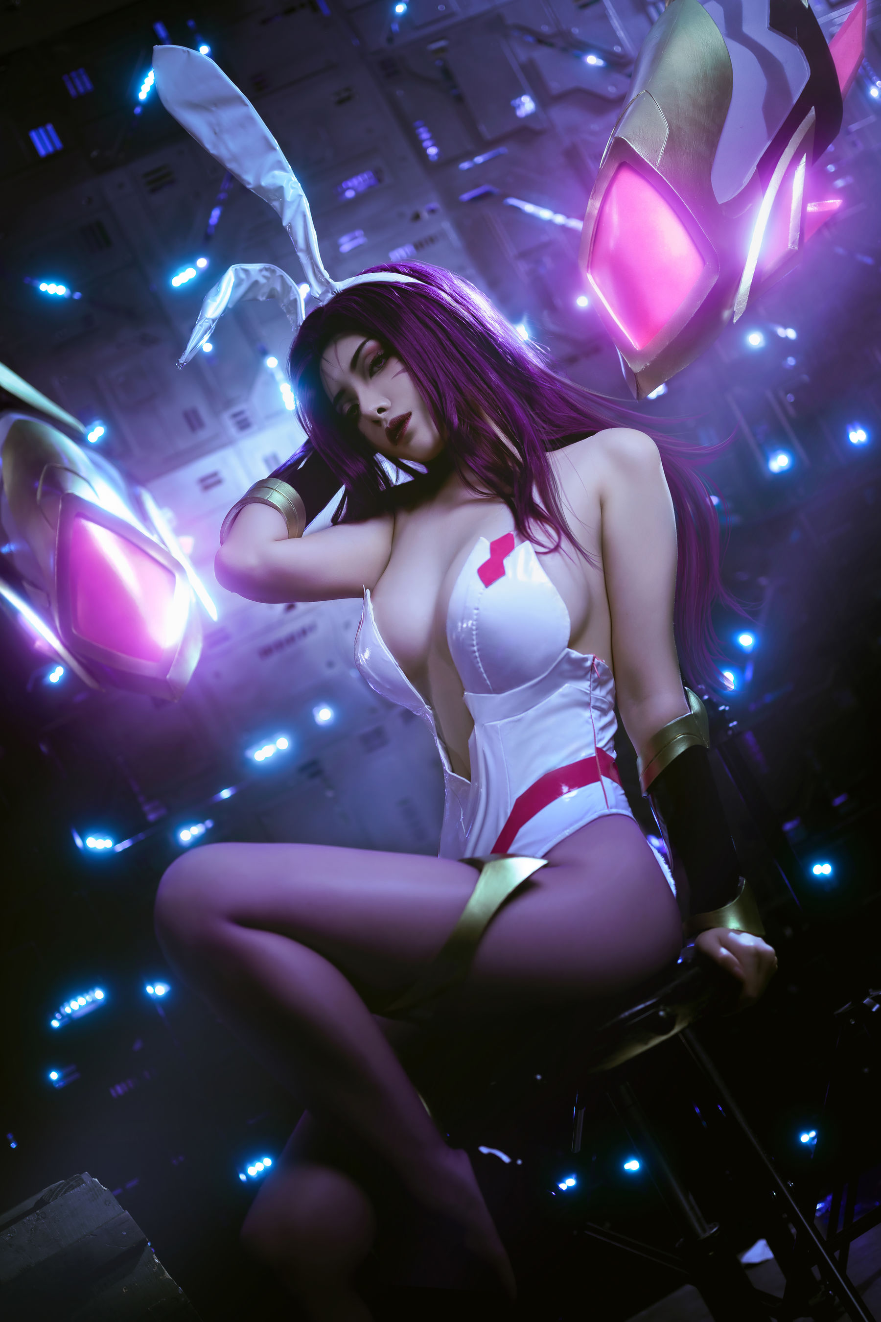 动漫博主雯妹 – 卡莎 Cosplay-第10张