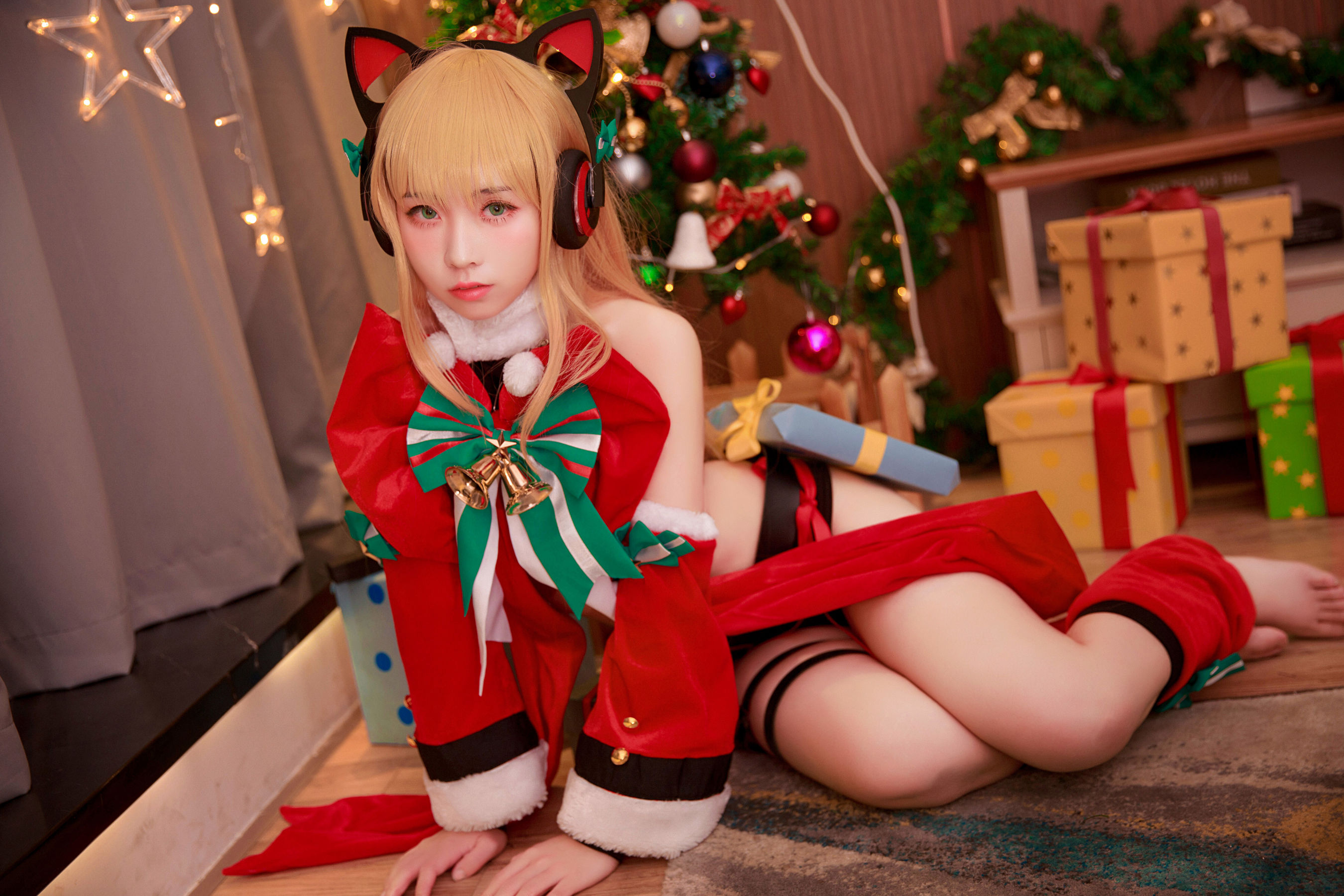 动漫博主G44不会受伤 – TMP圣诞 Cosplay-第2张