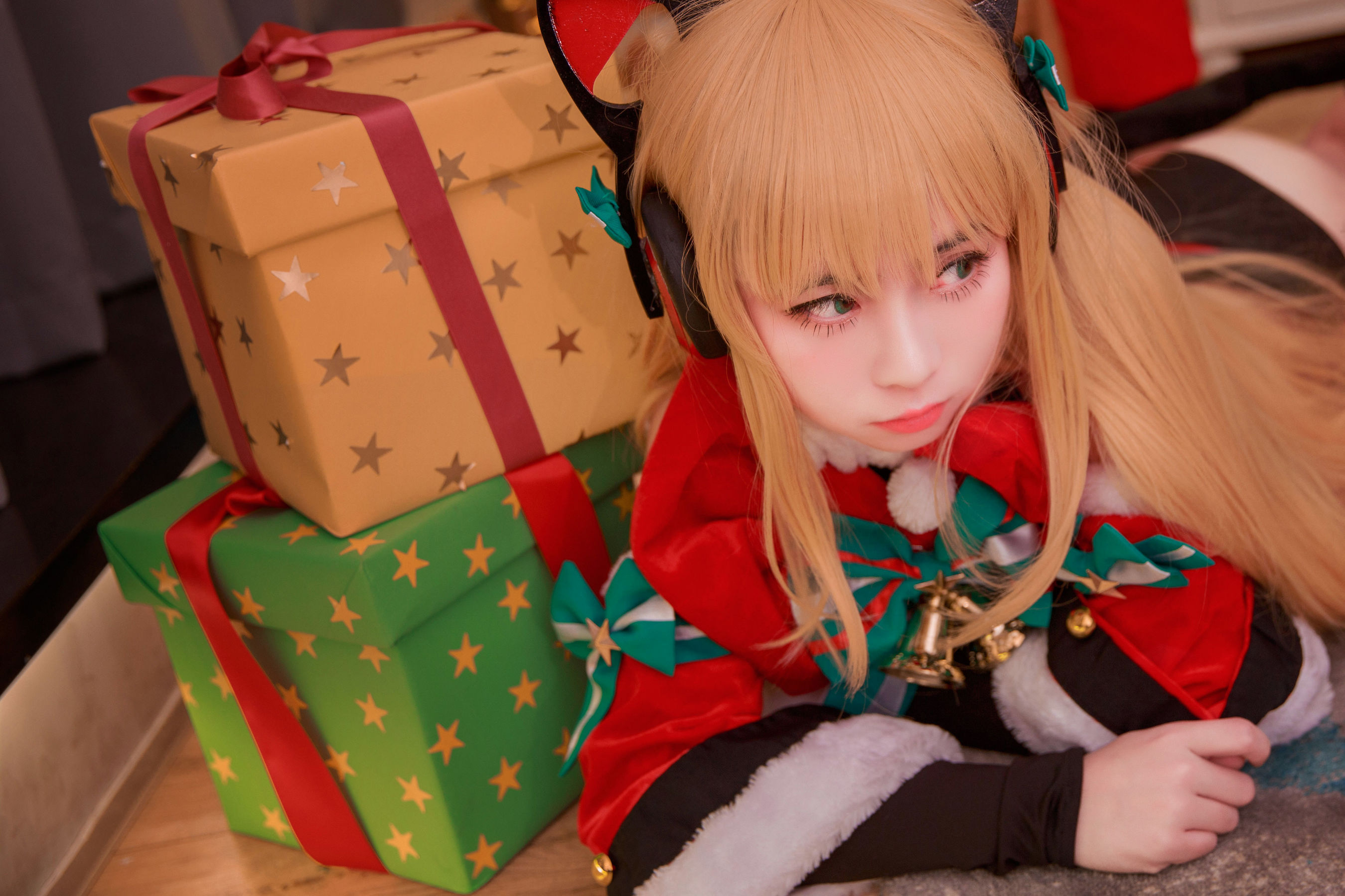 动漫博主G44不会受伤 – TMP圣诞 Cosplay-第4张
