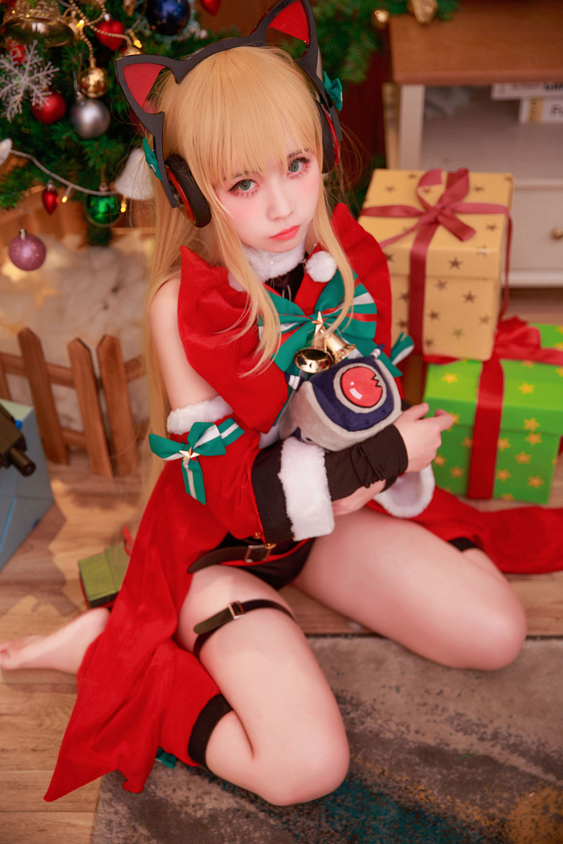 动漫博主G44不会受伤 – TMP圣诞 Cosplay-第6张