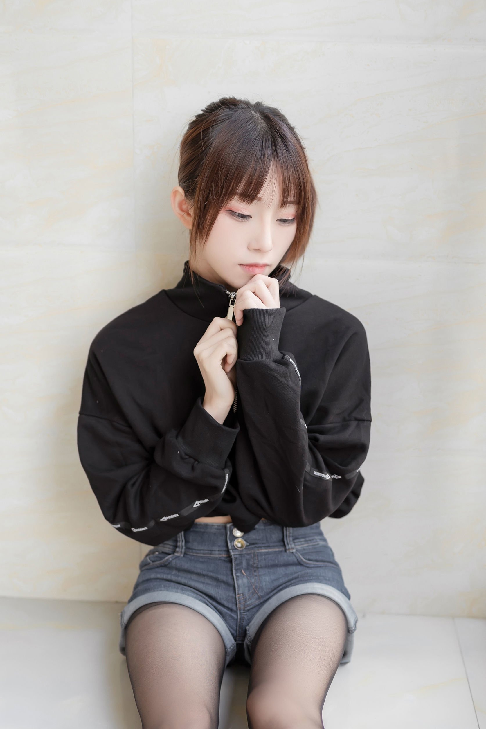 动漫博主Kitaro_绮太郎 – 单马尾女孩 Cosplay-第5张