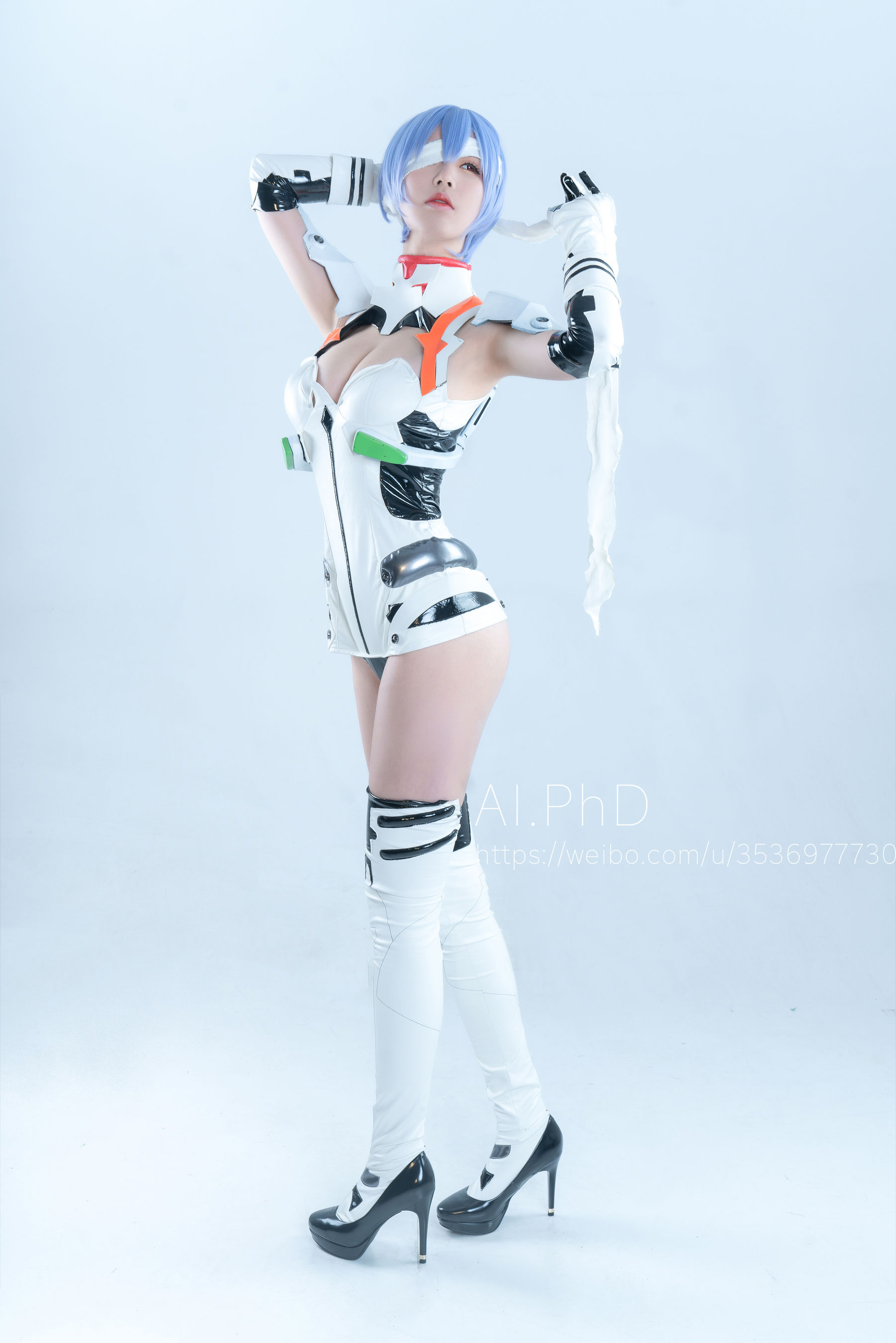 动漫博主爱老师_PhD – 新世纪福音战士 绫波丽 Cosplay-第1张