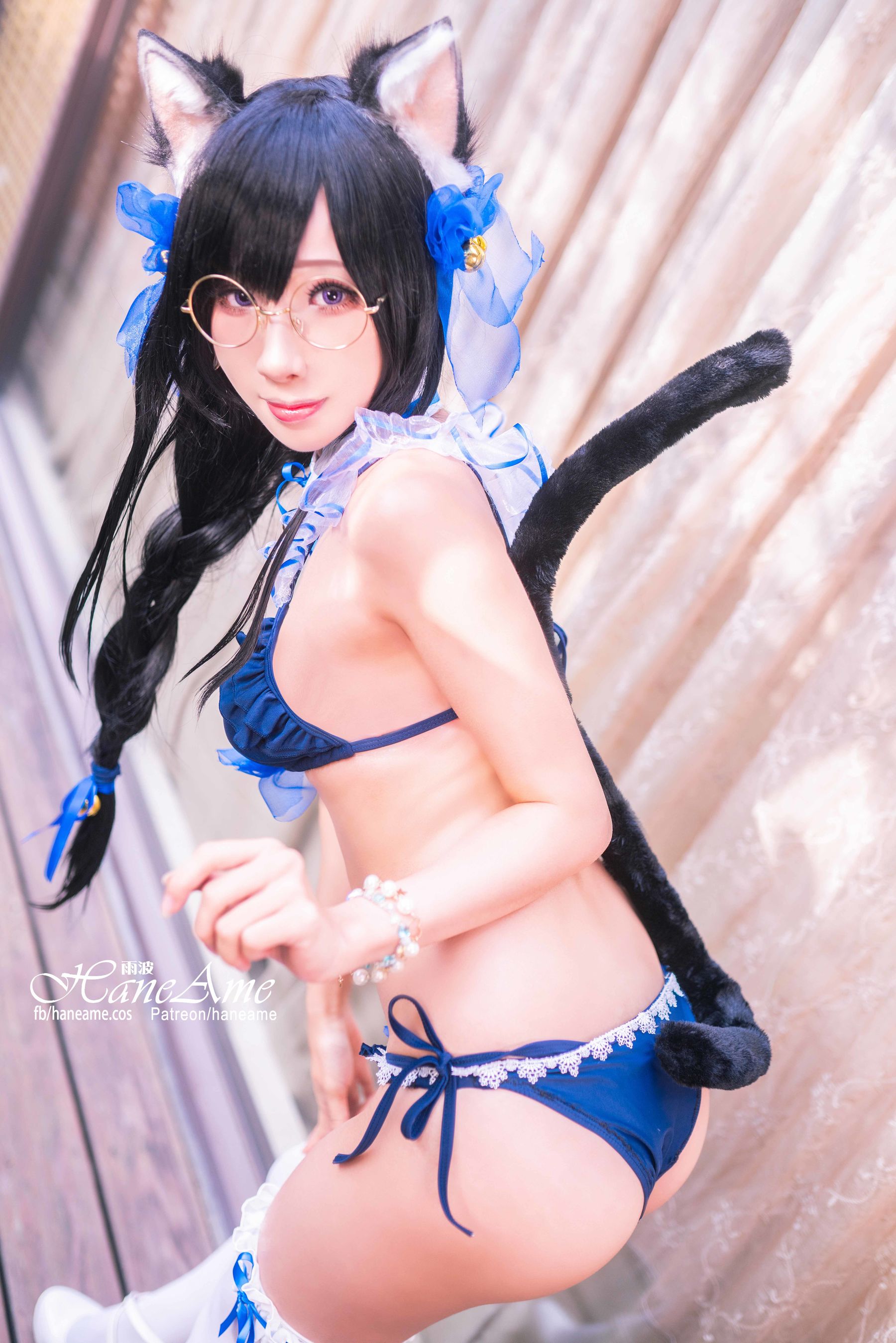 雨波_HaneAme 兽耳少女 Natsumi Cosplay-第6张
