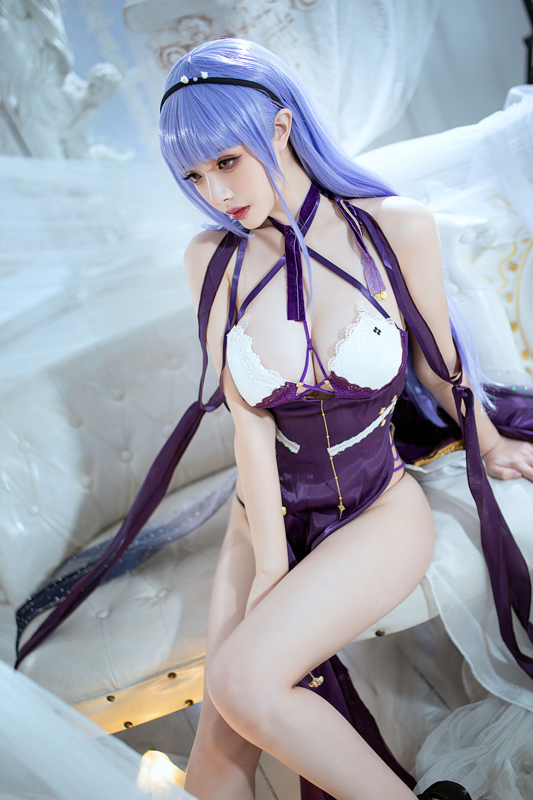 动漫博主雯妹 – 碧蓝航线黛朵 Cosplay-第1张