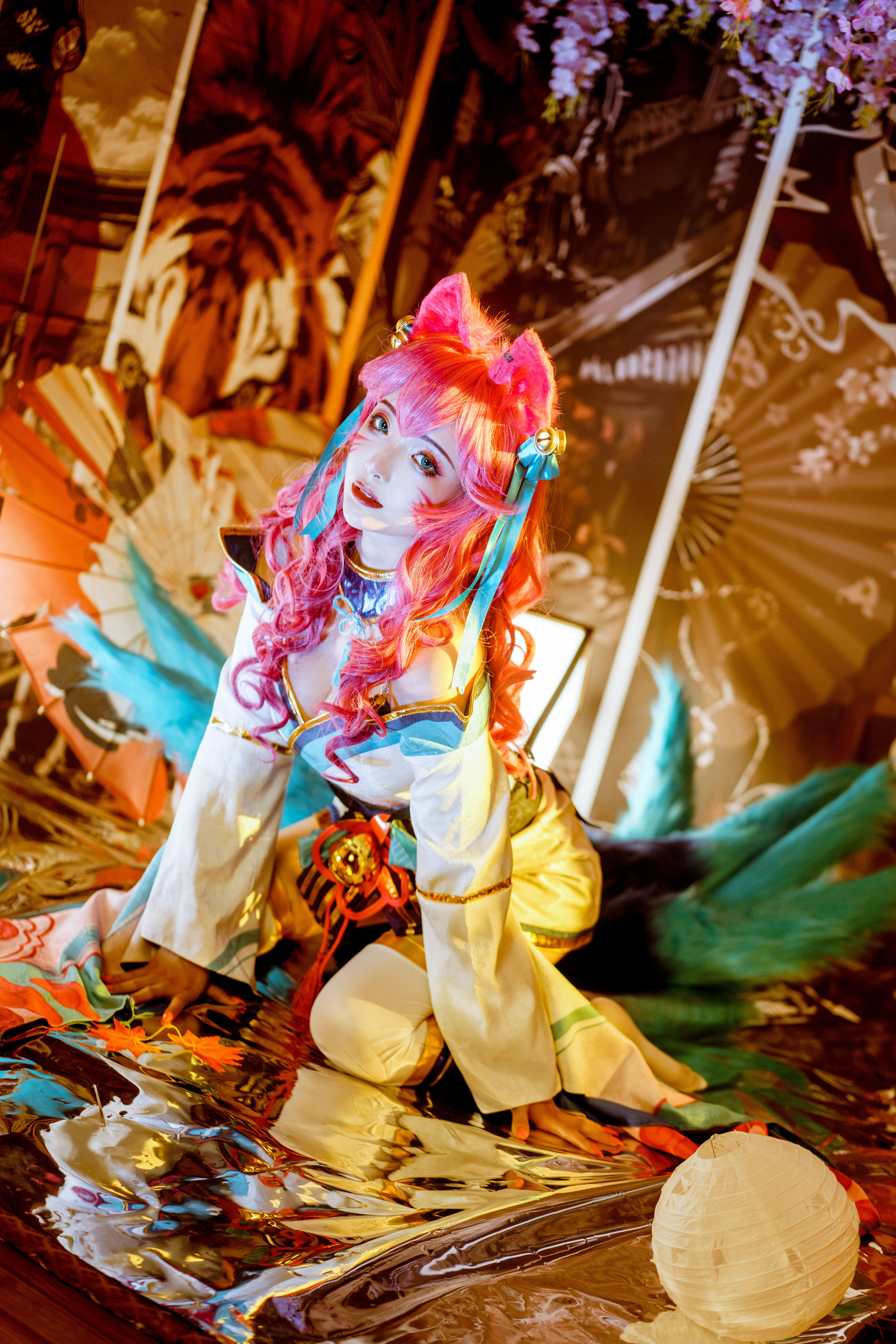 [Cosplay写真] 动漫博主雯妹 – 阿狸 Cosplay-第1张