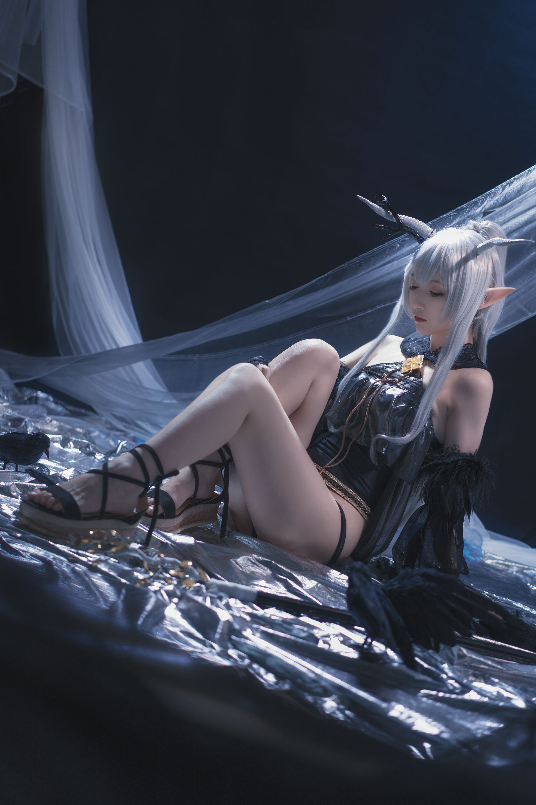 动漫博主铁板烧鬼舞w – 闪灵 Cosplay-第1张