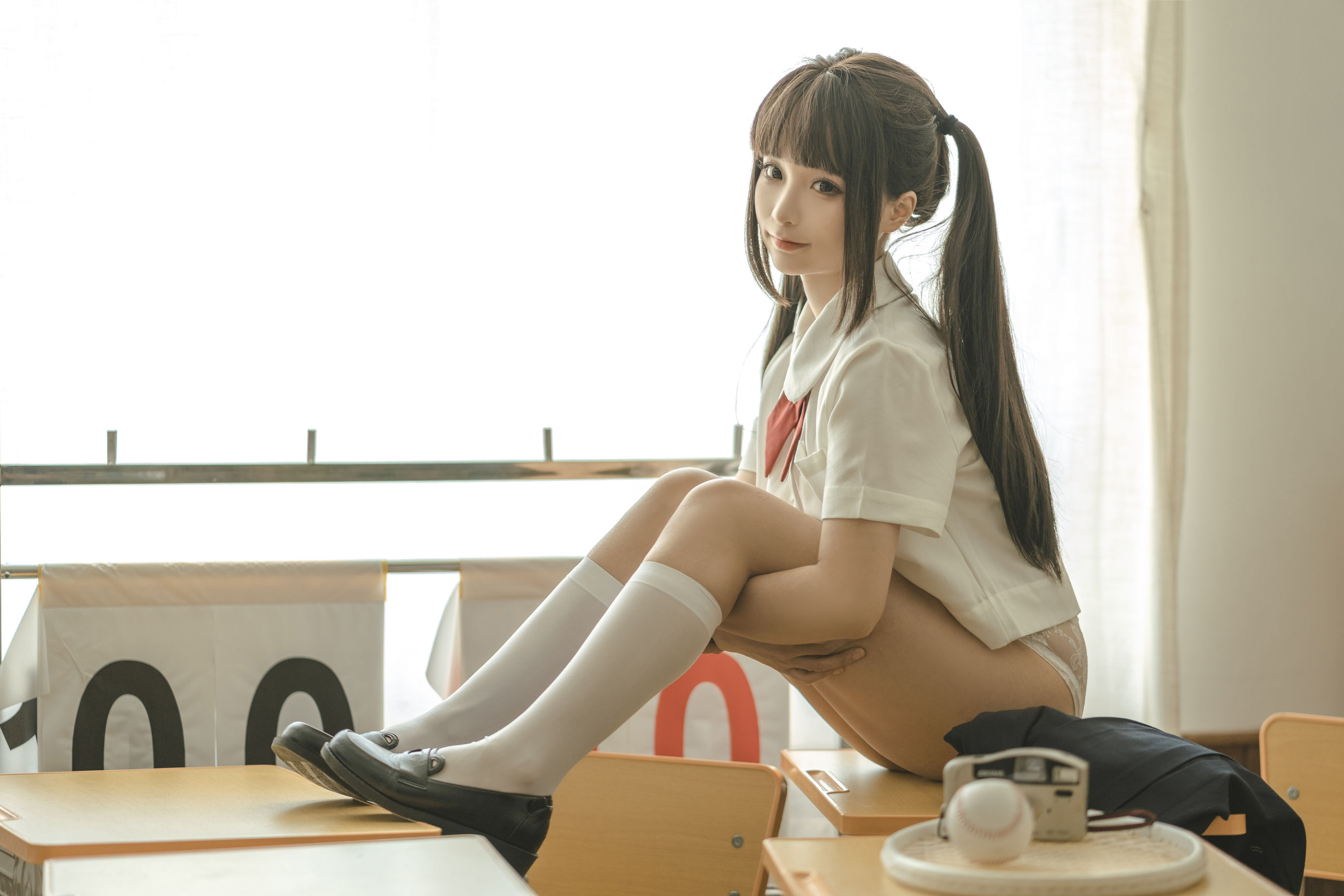 动漫博主蠢沫沫 – 小学妹 Cosplay-第2张