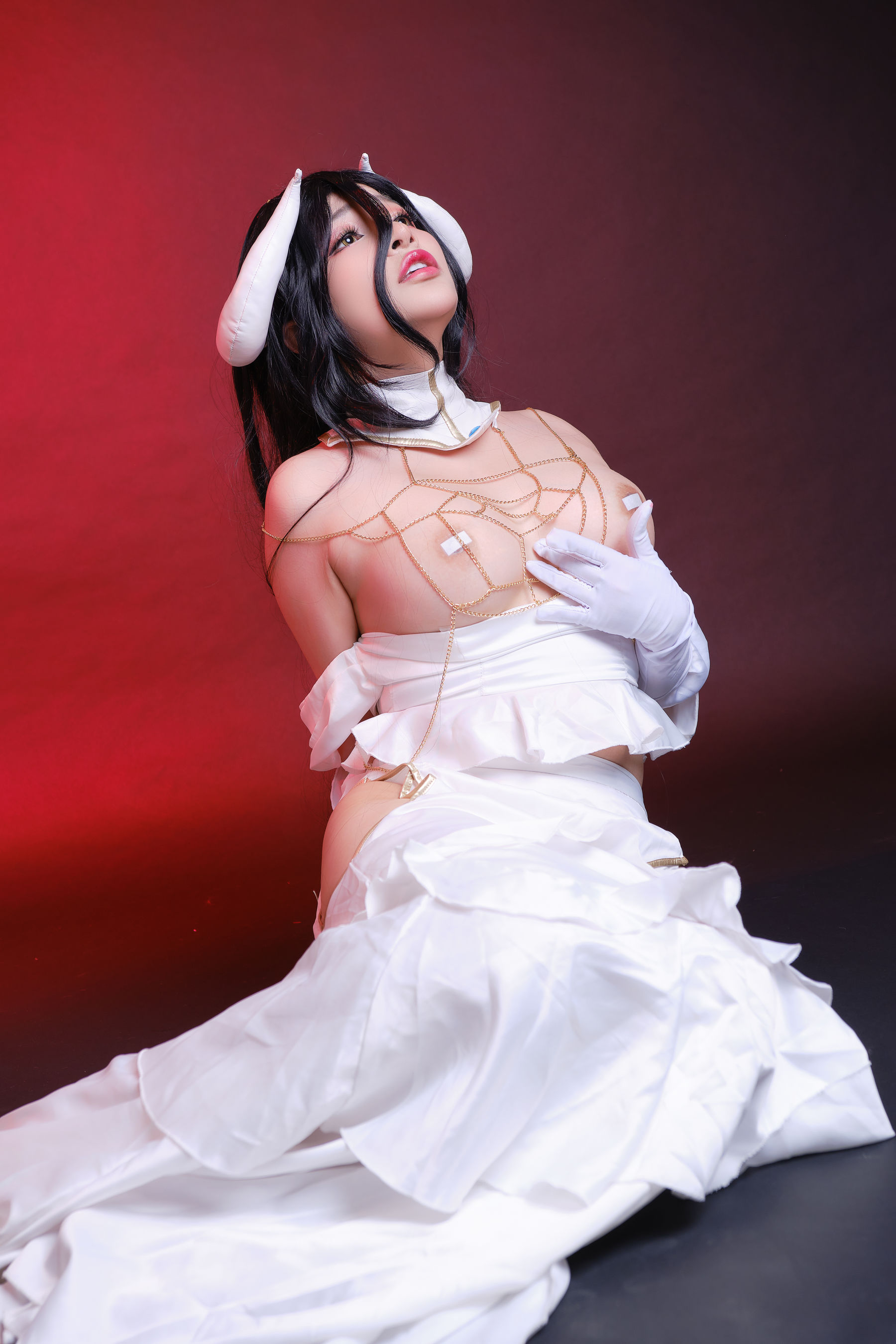 MiMiChan – Albedo Cosplay-第2张
