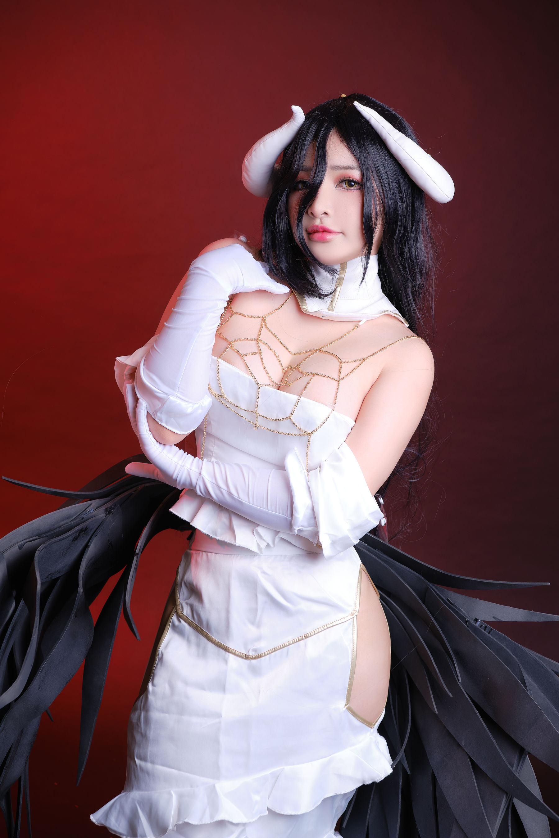 MiMiChan – Albedo Cosplay-第5张