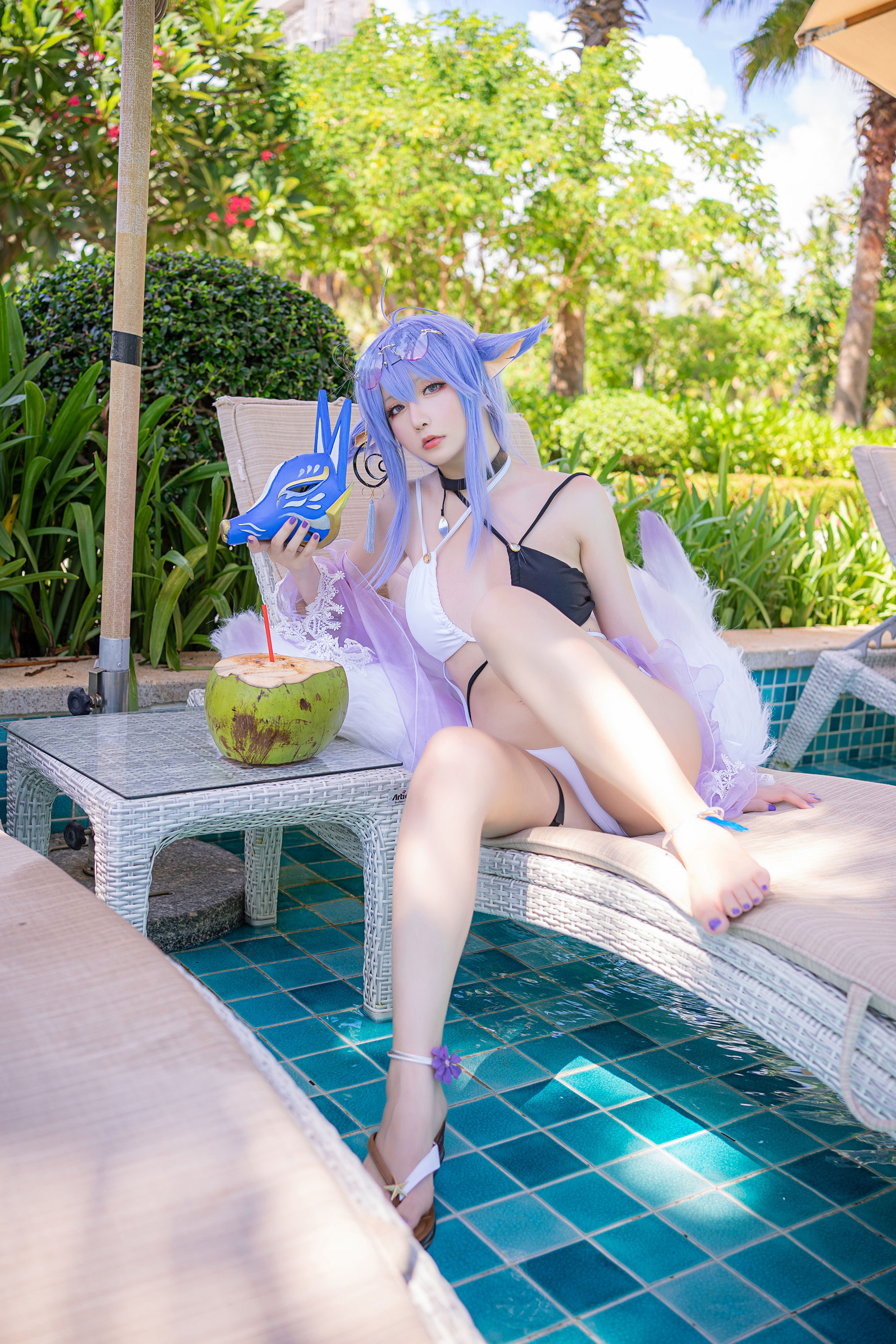 Coser小姐姐星之迟迟 – 土佐 Cosplay-第1张