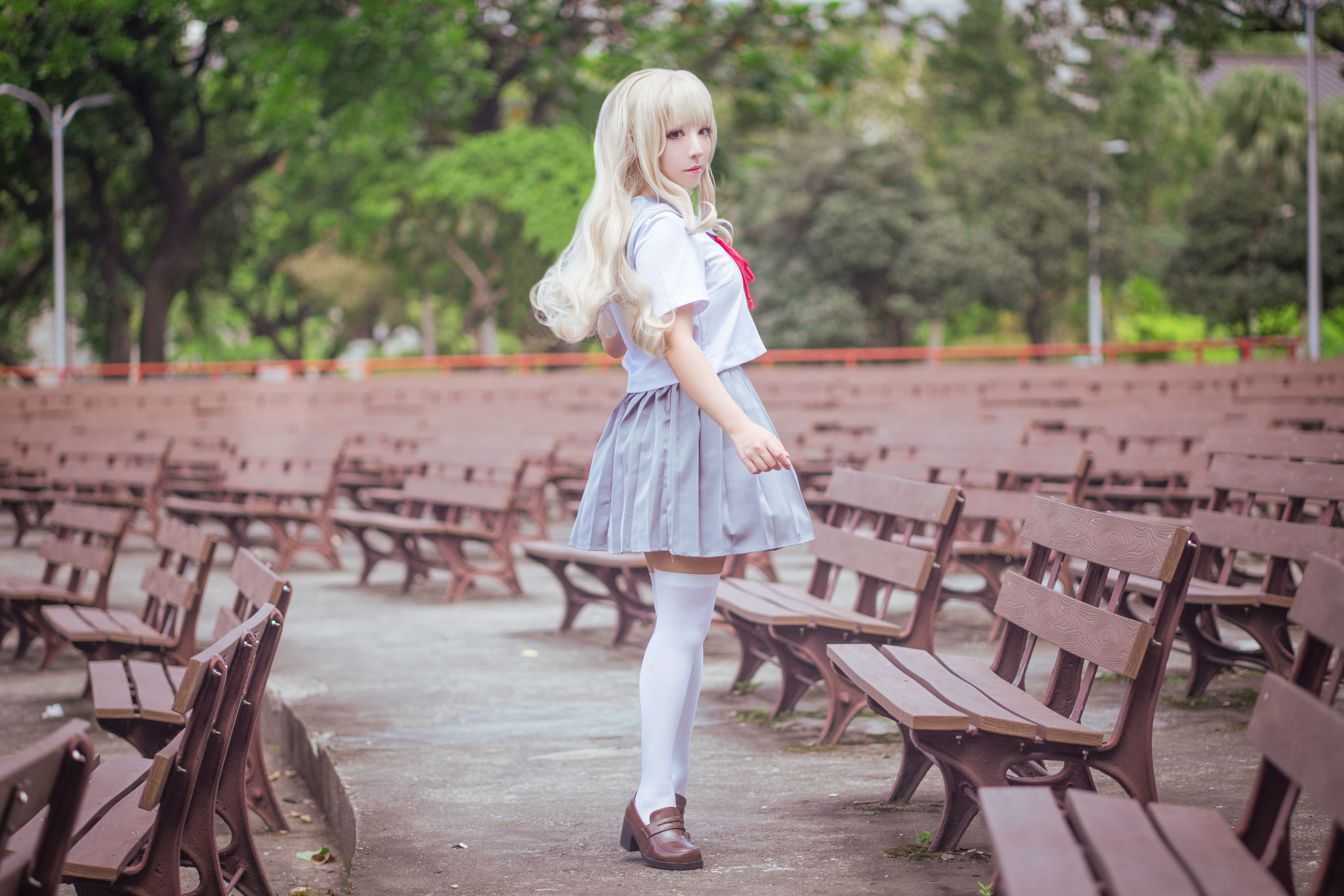 Cos妹子千寻 – 天使与恶魔 Cosplay-第4张