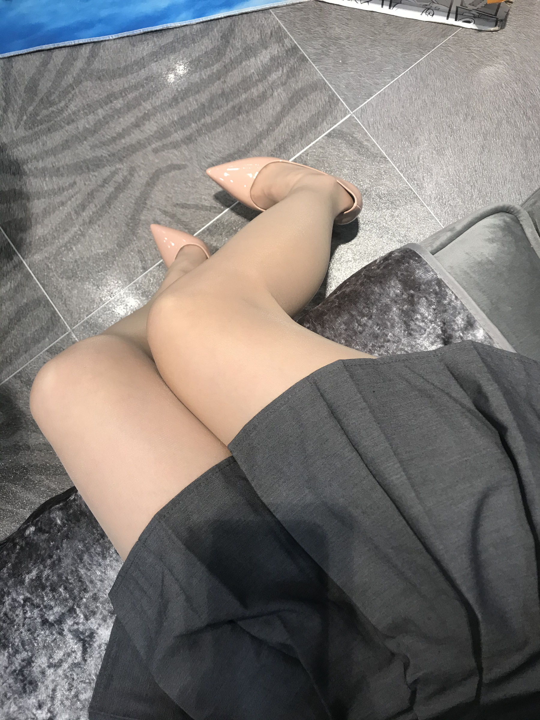 丝足博主麋鹿_Monroe 2020.03.06 居家丝秀 Cosplay-第1张