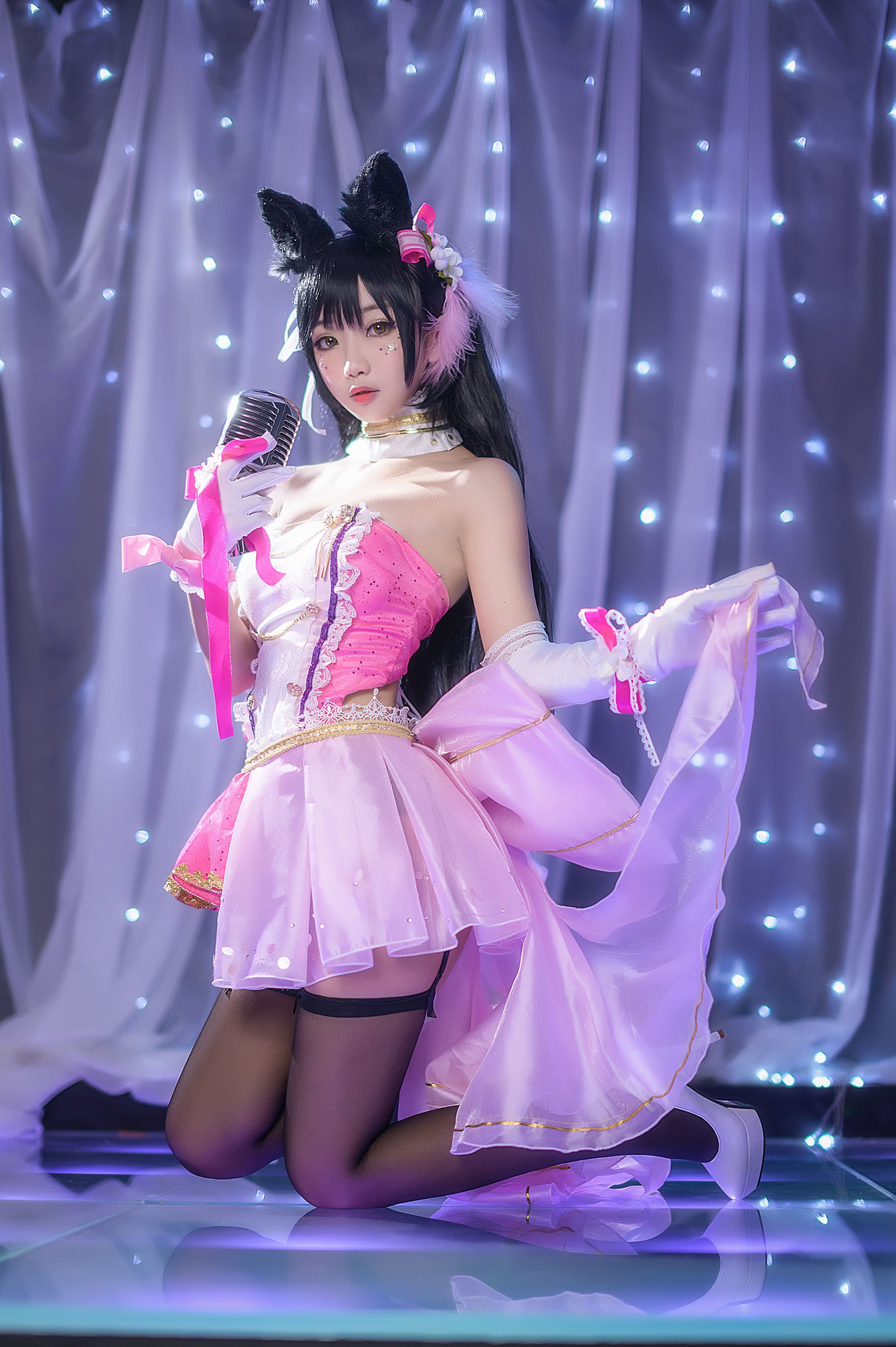 [萝莉COS] 鬼畜瑶 – 大狗打歌服 Cosplay-第3张