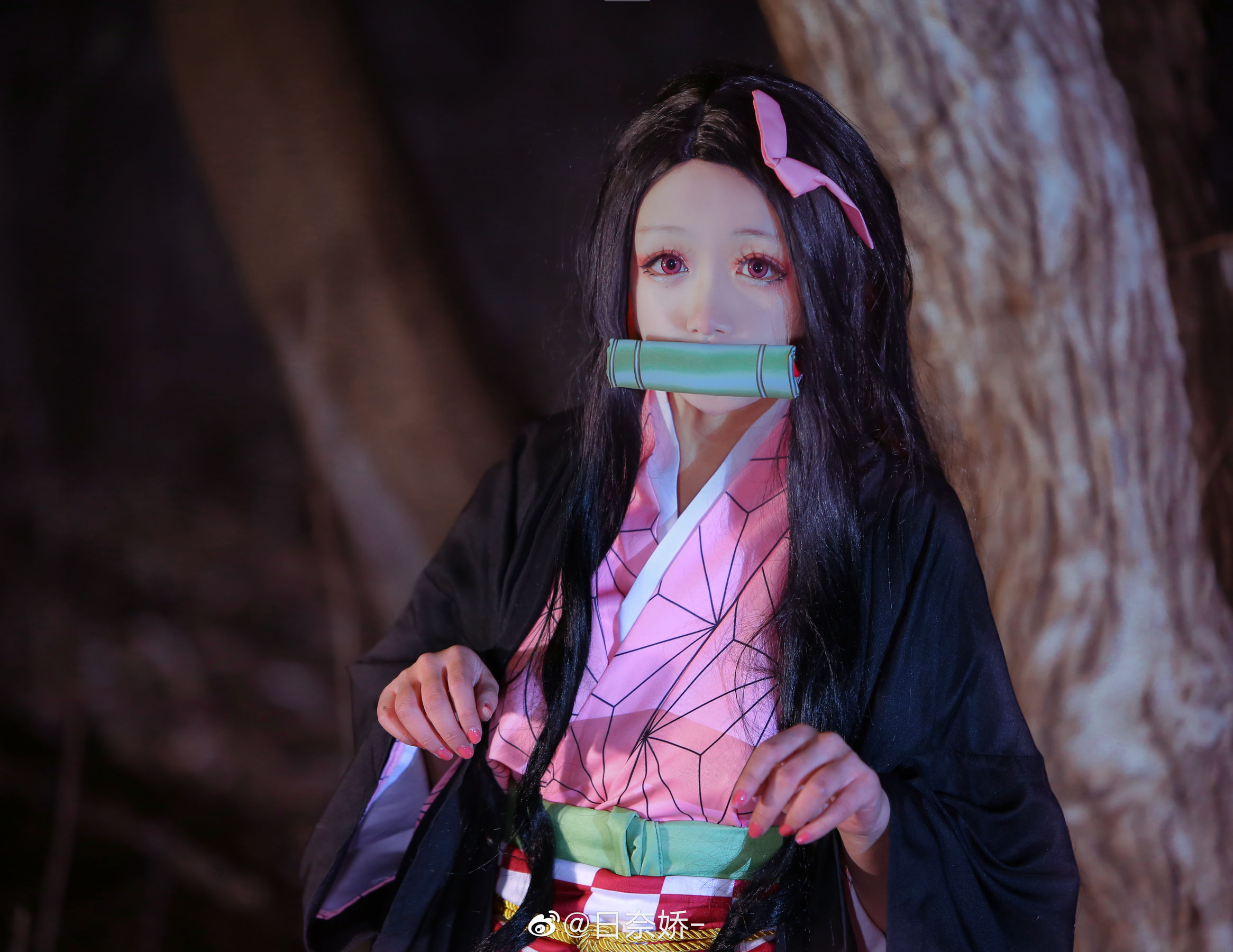 日奈娇 – 灶门祢豆子 Cosplay-第1张