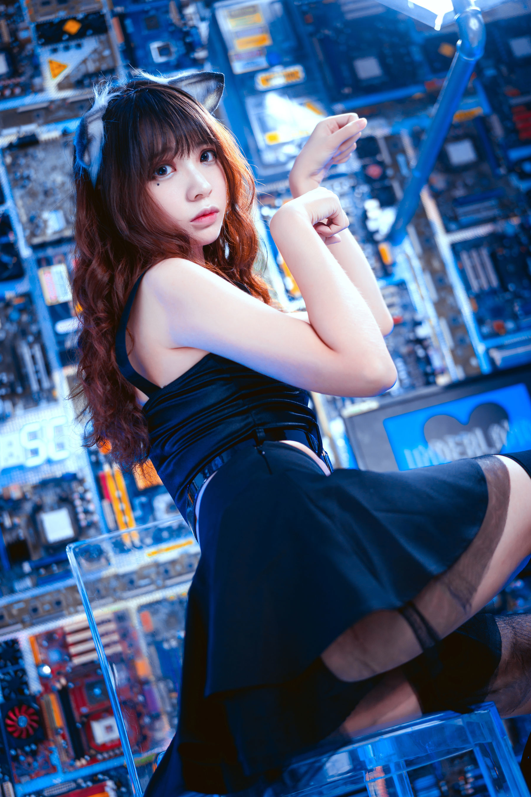 疯猫ss 幻象蓝猫 Cosplay-第27张