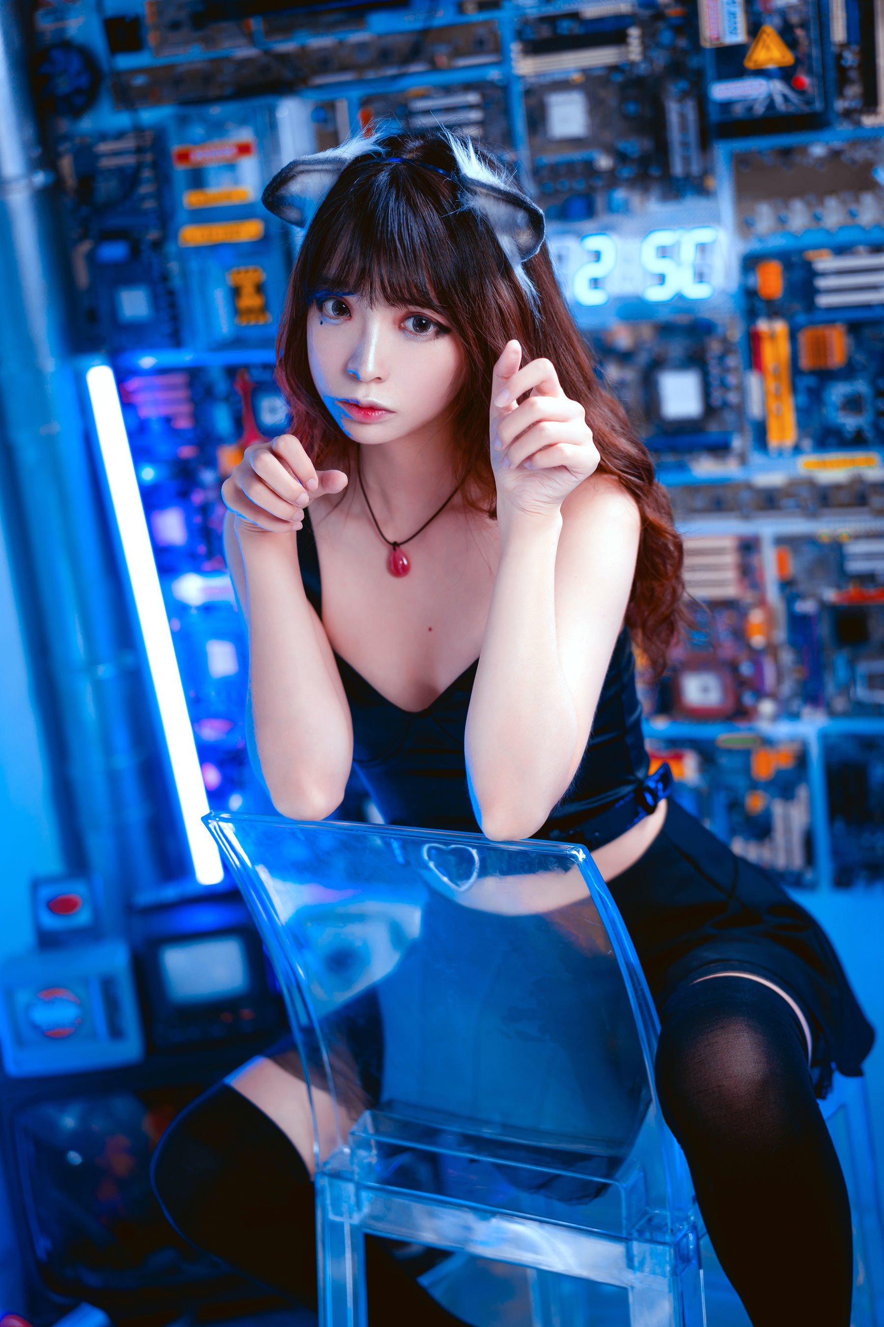 疯猫ss 幻象蓝猫 Cosplay-第28张