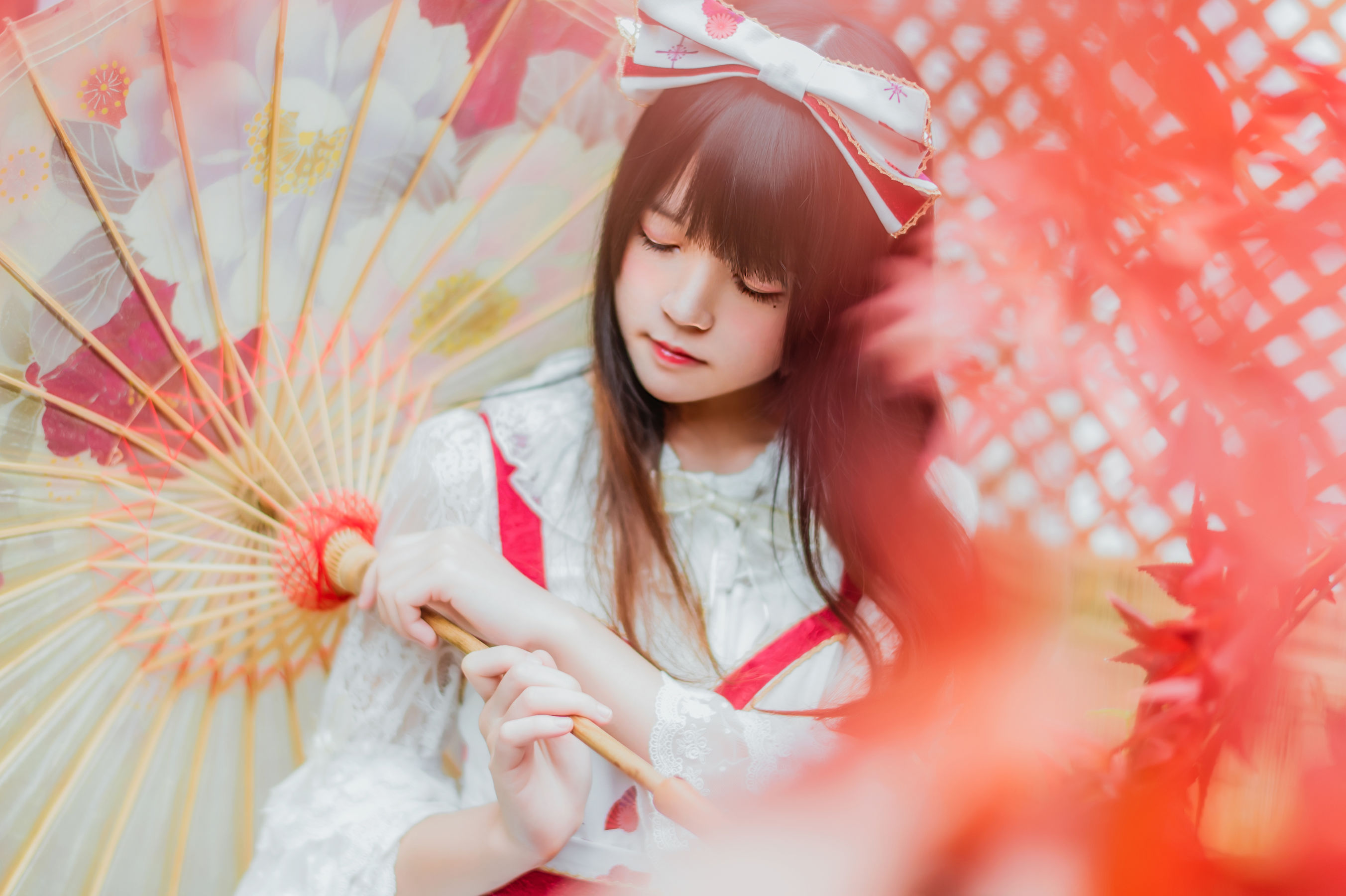[萝莉COS] 桜桃喵《和风lolita》 Cosplay-第4张