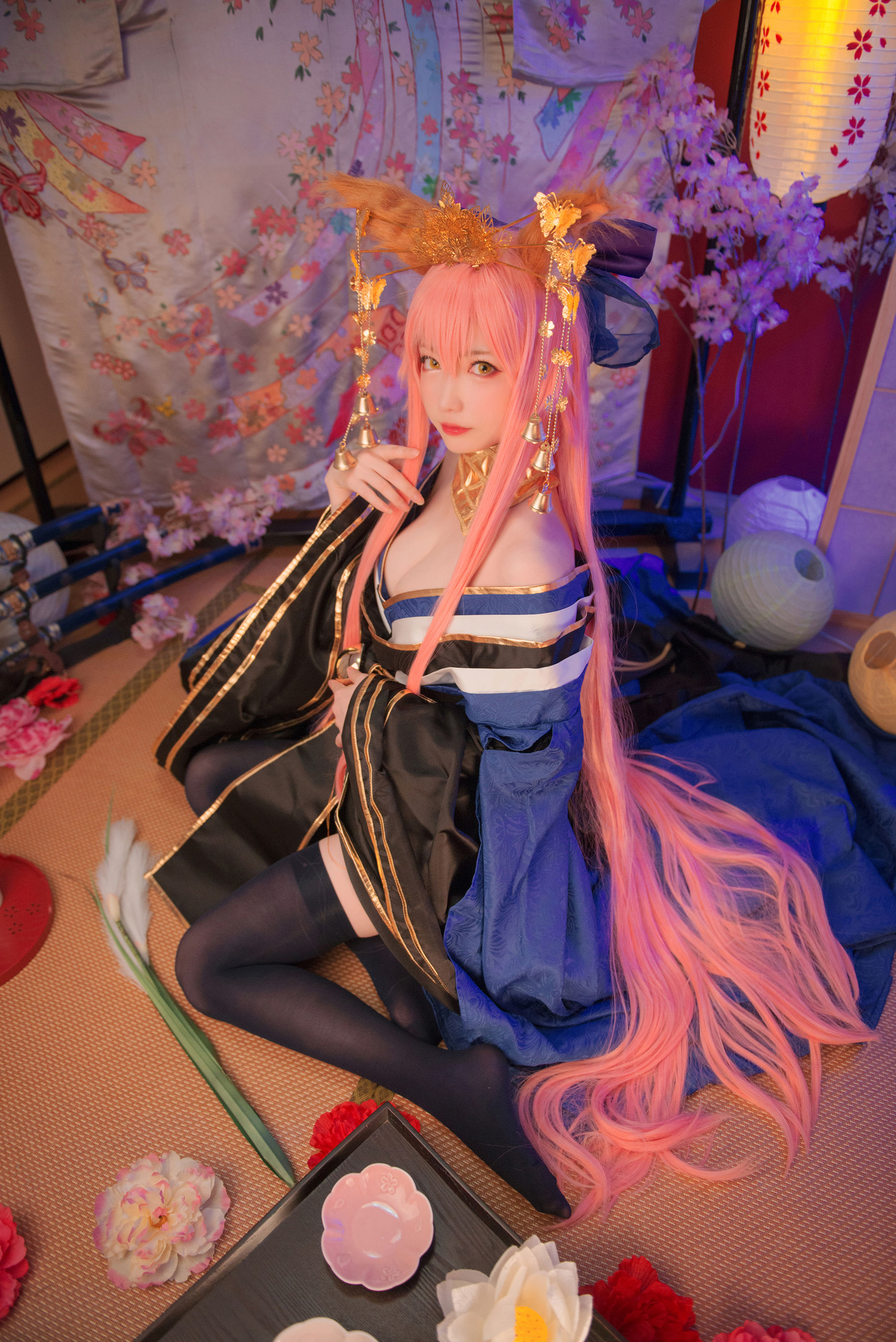 大胸萌妹妖少you1 – 玉藻前 Cosplay-第10张