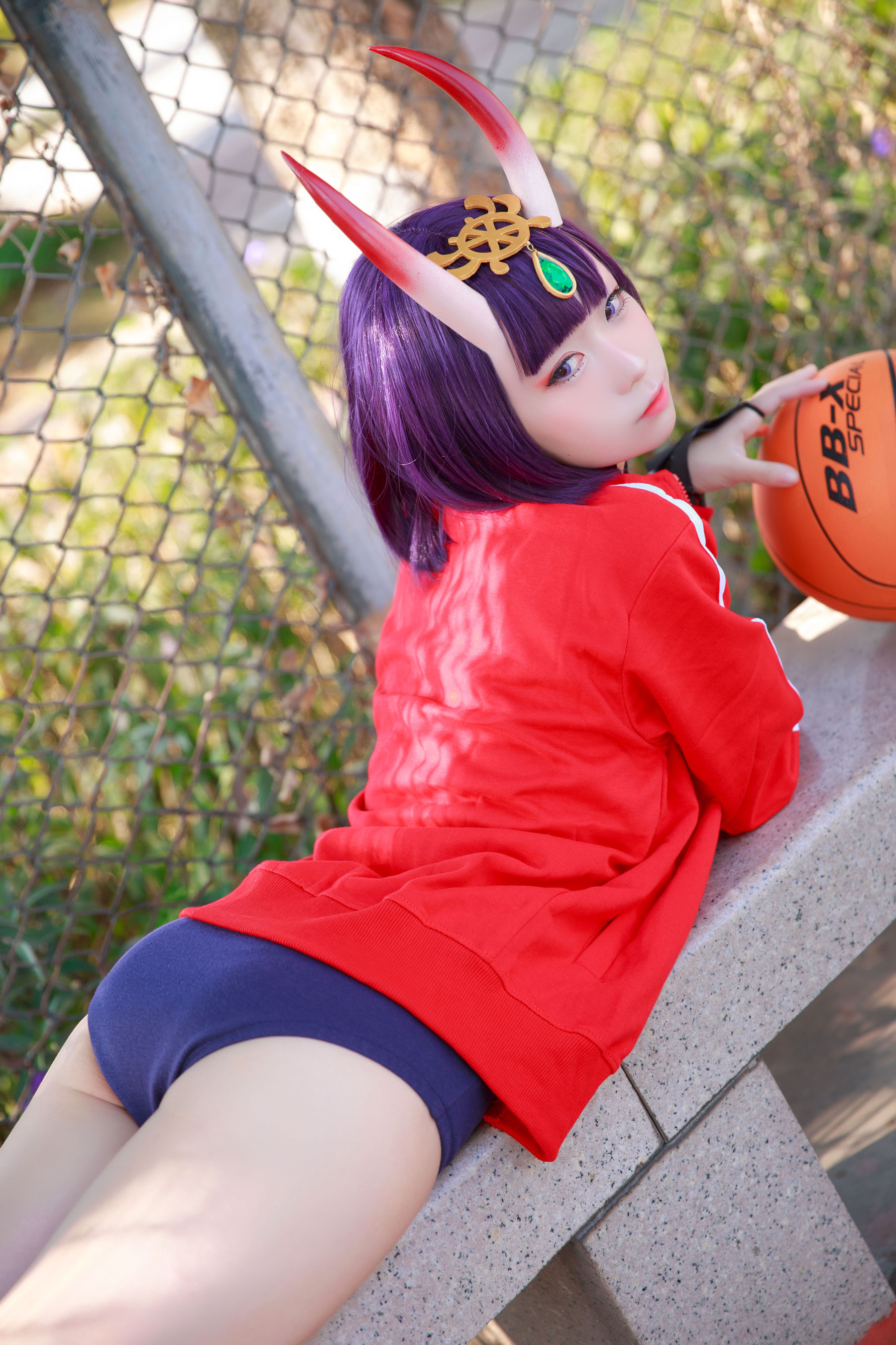 动漫博主G44不会受伤 – 酒吞体操服 Cosplay-第2张