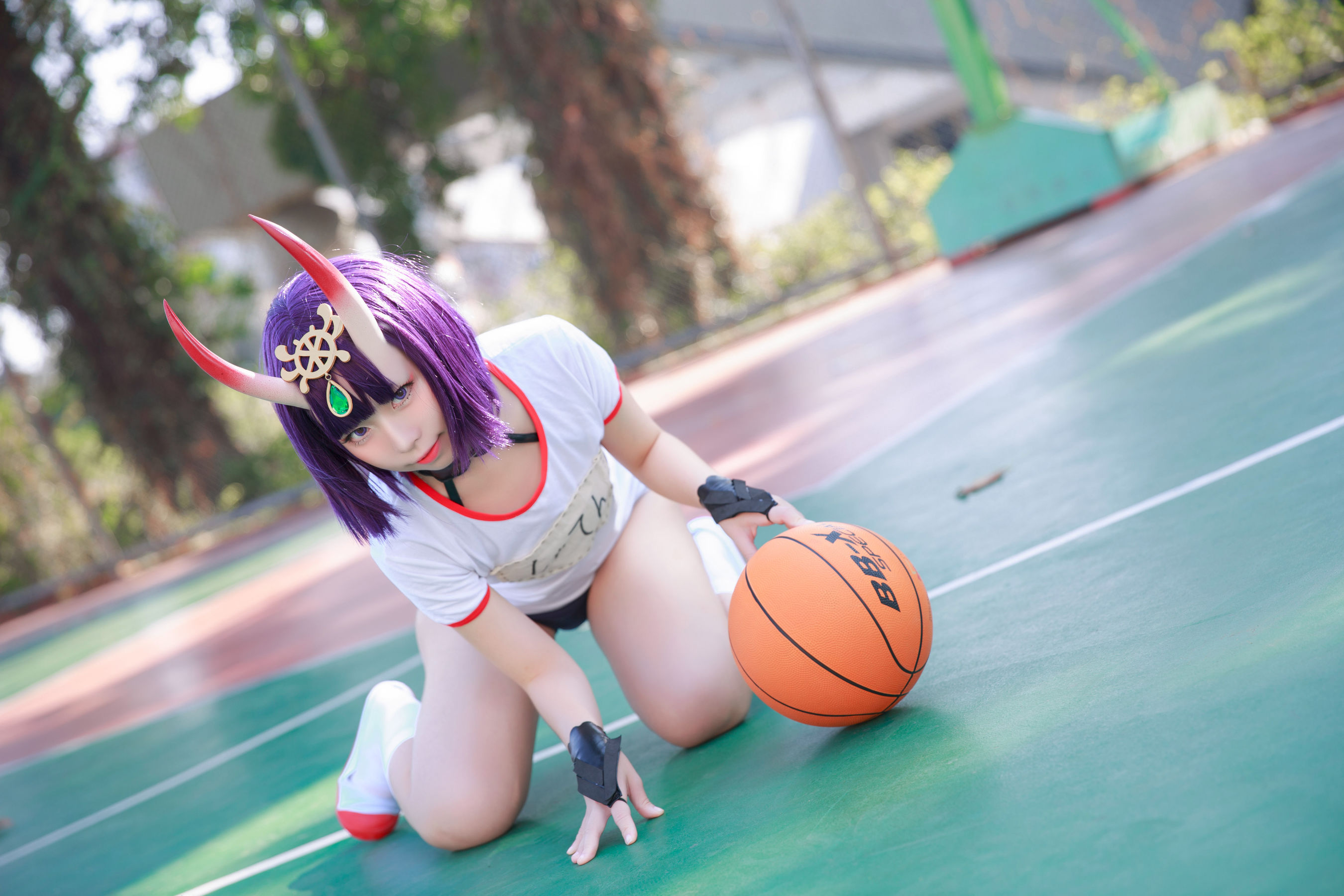 动漫博主G44不会受伤 – 酒吞体操服 Cosplay-第4张