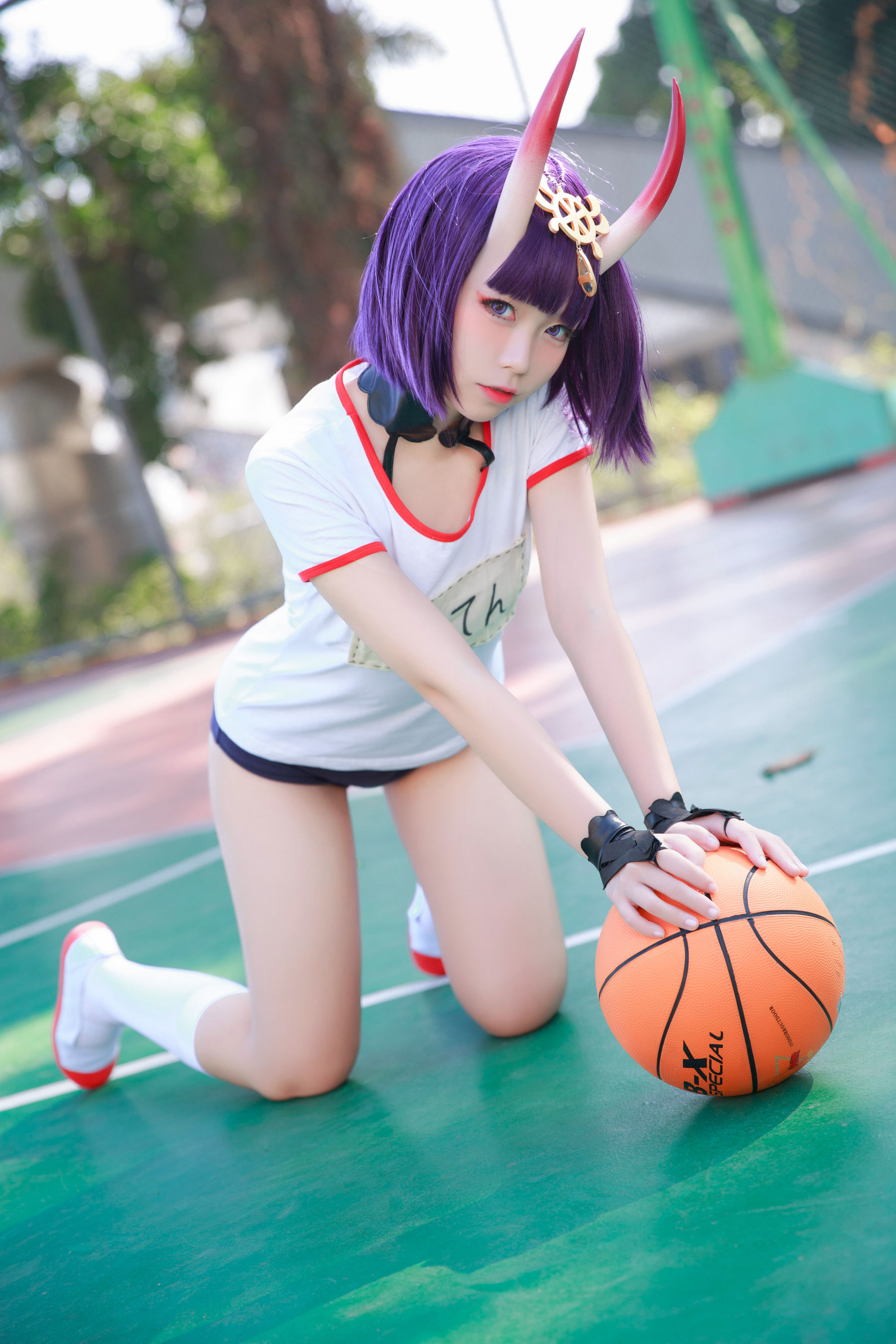 动漫博主G44不会受伤 – 酒吞体操服 Cosplay-第5张