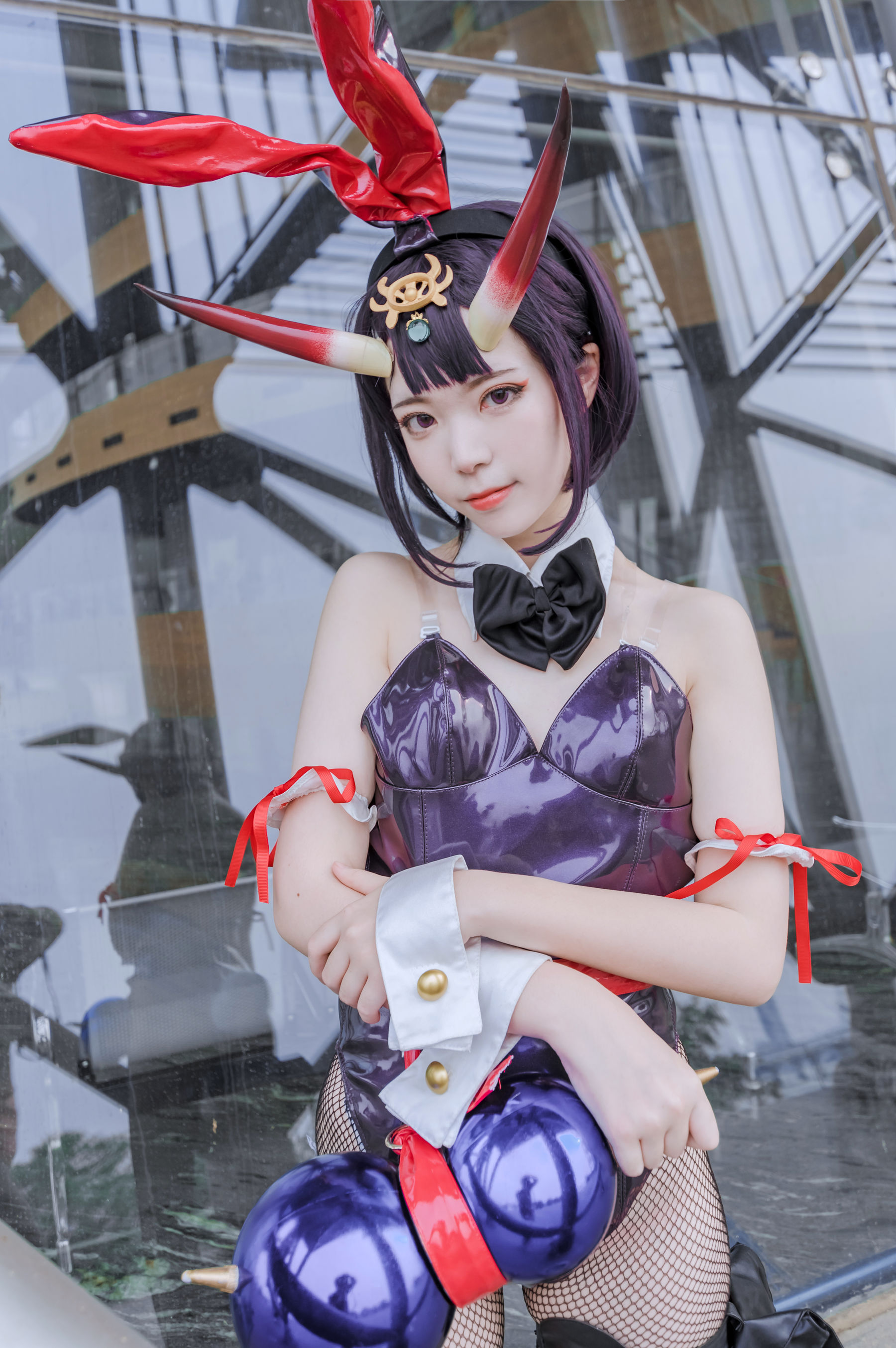 可爱妹子Fushii_海堂 – 酒吞兔女郎 Cosplay-第1张